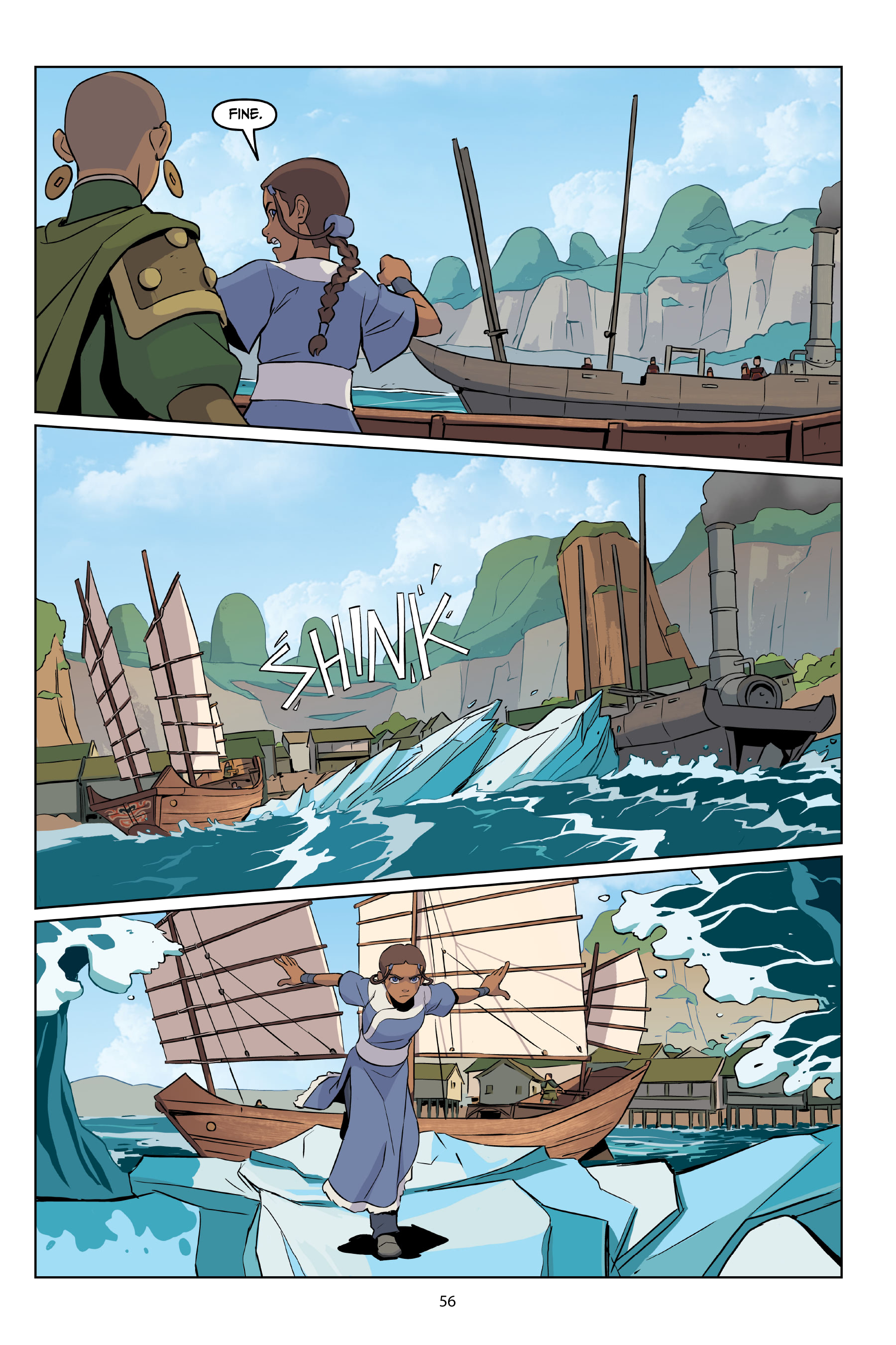 Avatar: The Last Airbender—Katara and the Pirate's Silver (2020) issue 1 - Page 57