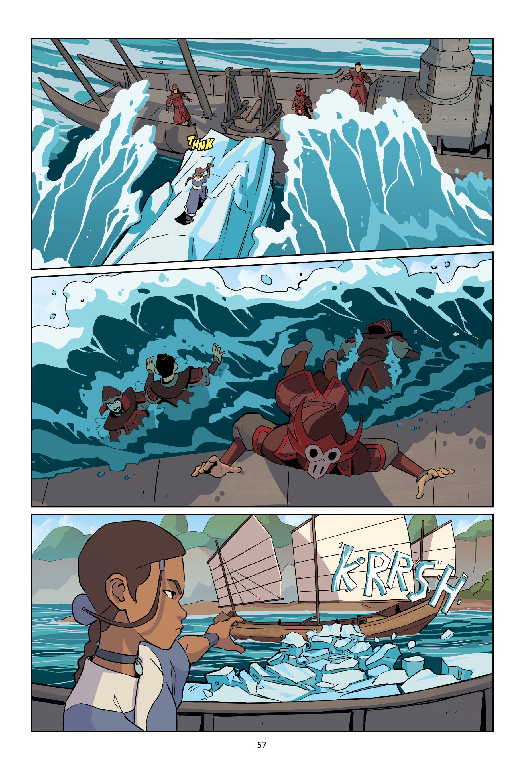 Avatar: The Last Airbender—Katara and the Pirate's Silver (2020) issue 1 - Page 58