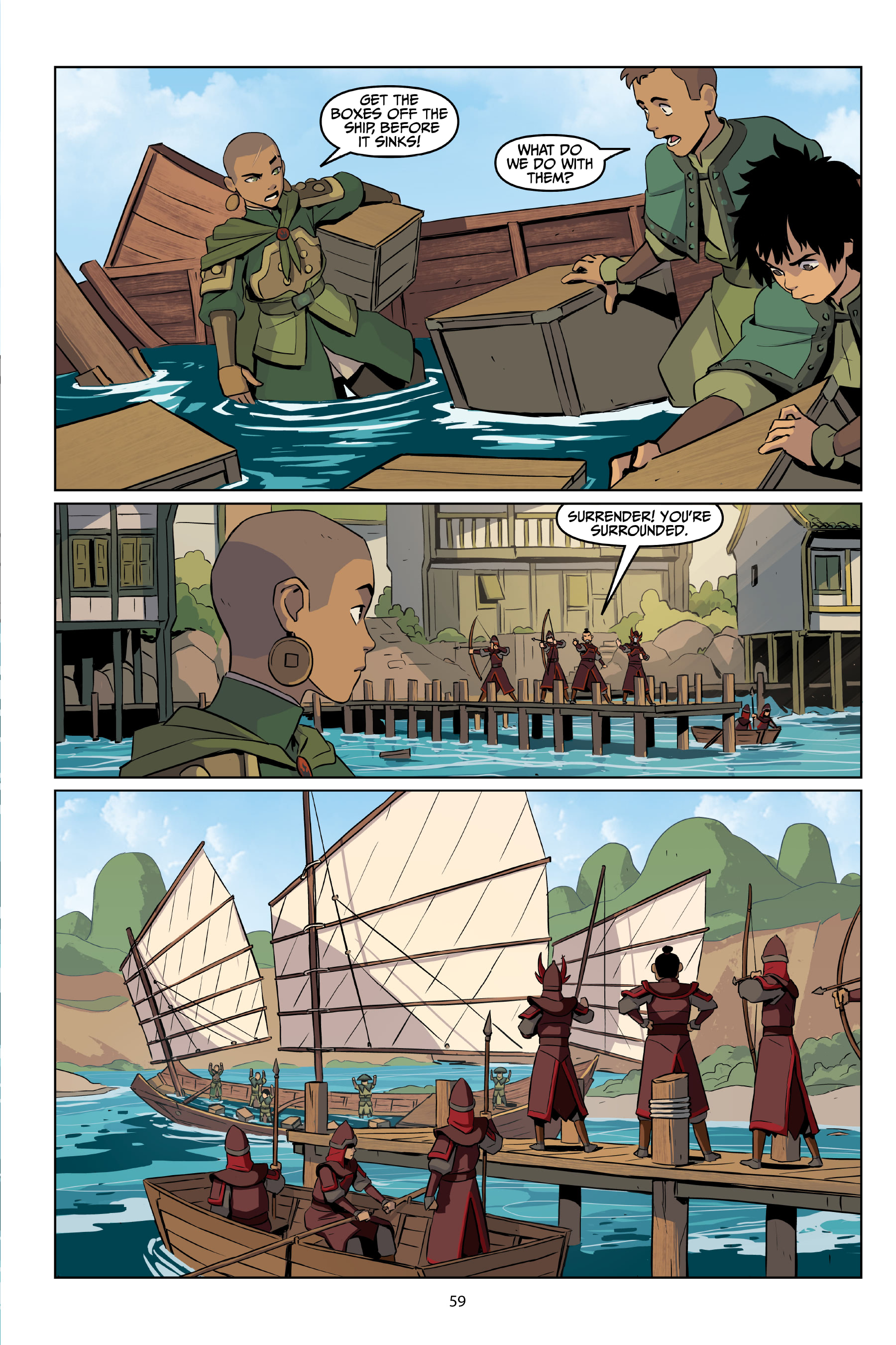 Avatar: The Last Airbender—Katara and the Pirate's Silver (2020) issue 1 - Page 60