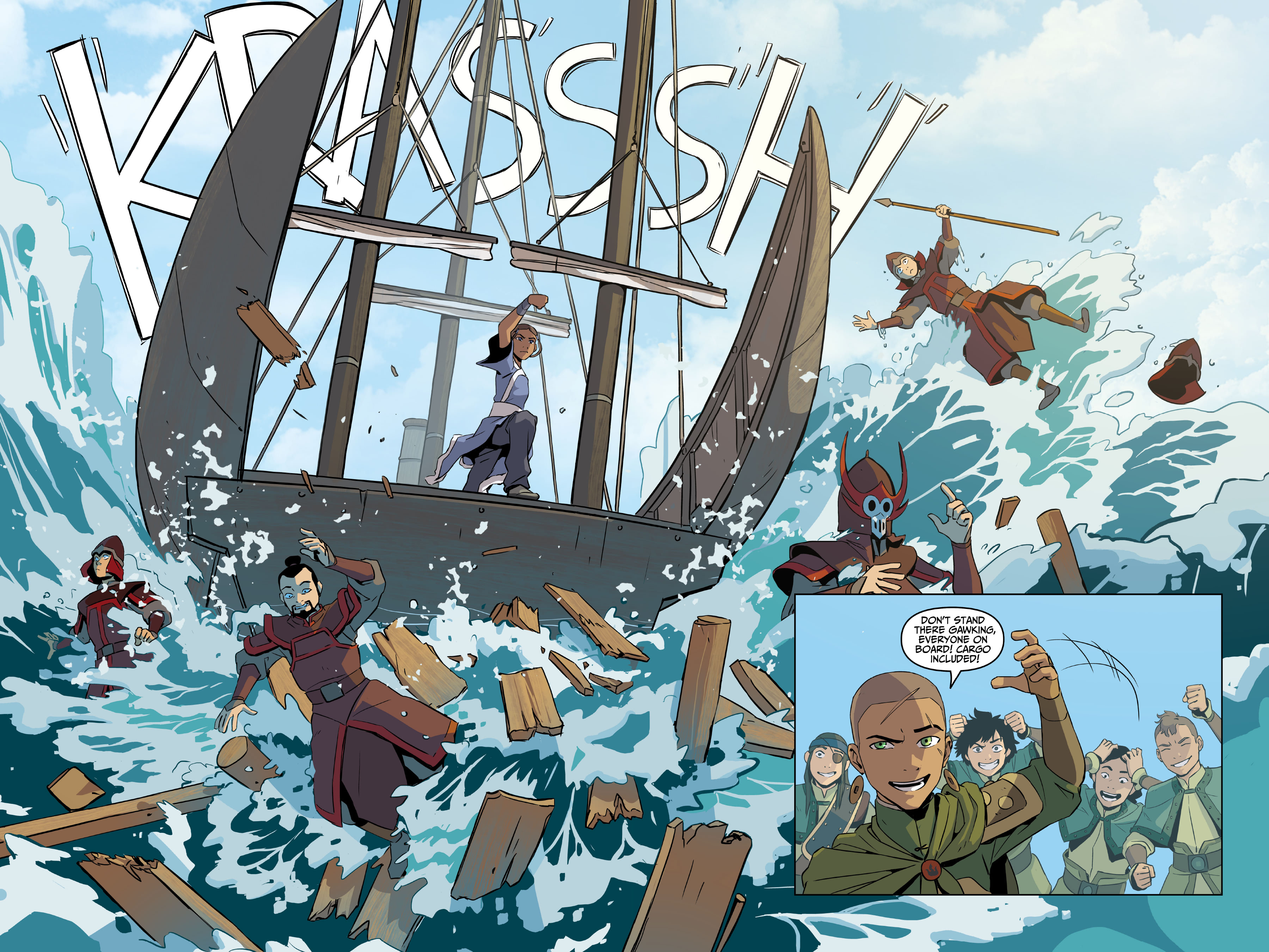 Avatar: The Last Airbender—Katara and the Pirate's Silver (2020) issue 1 - Page 61