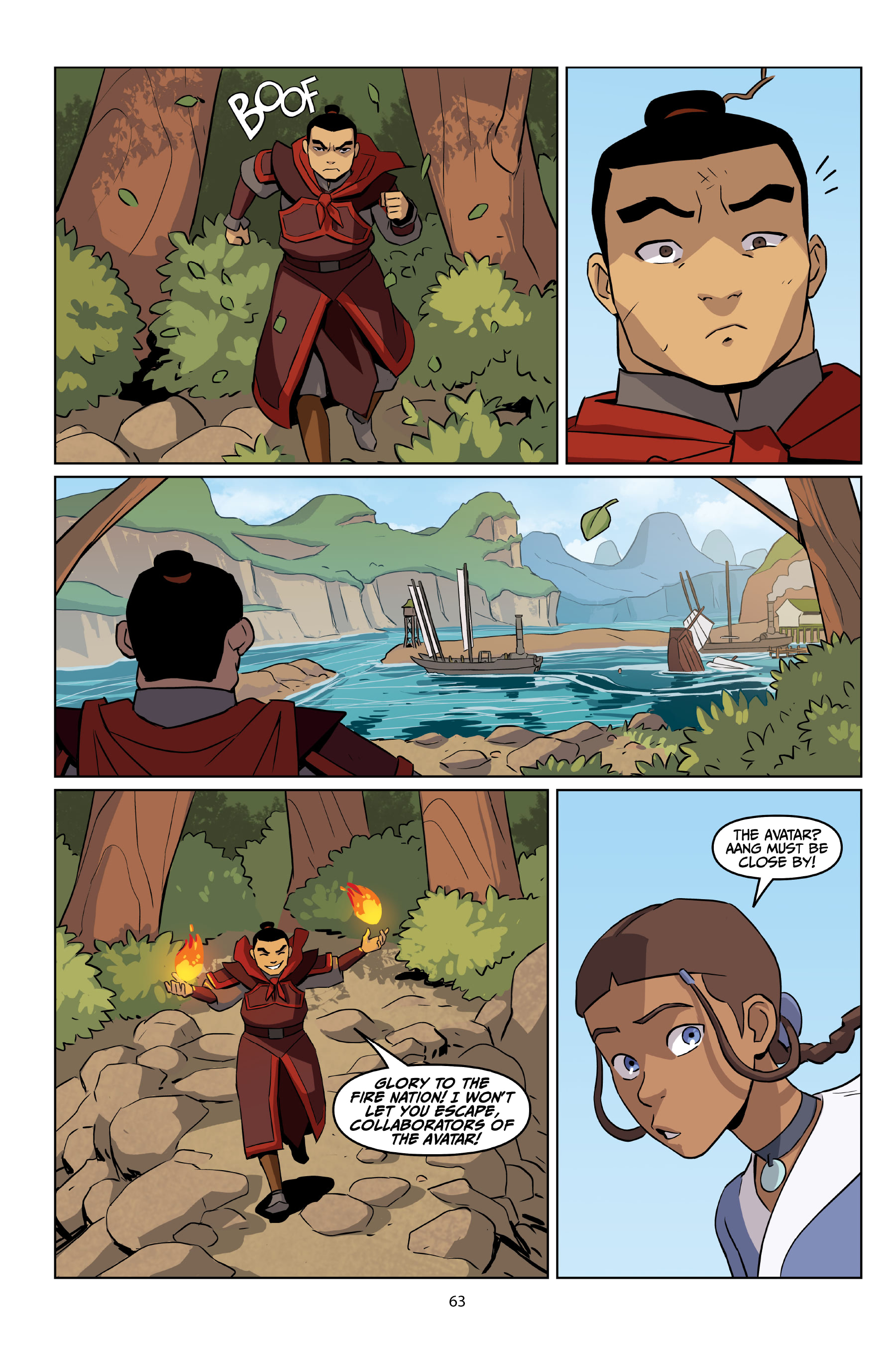 Avatar: The Last Airbender—Katara and the Pirate's Silver (2020) issue 1 - Page 63