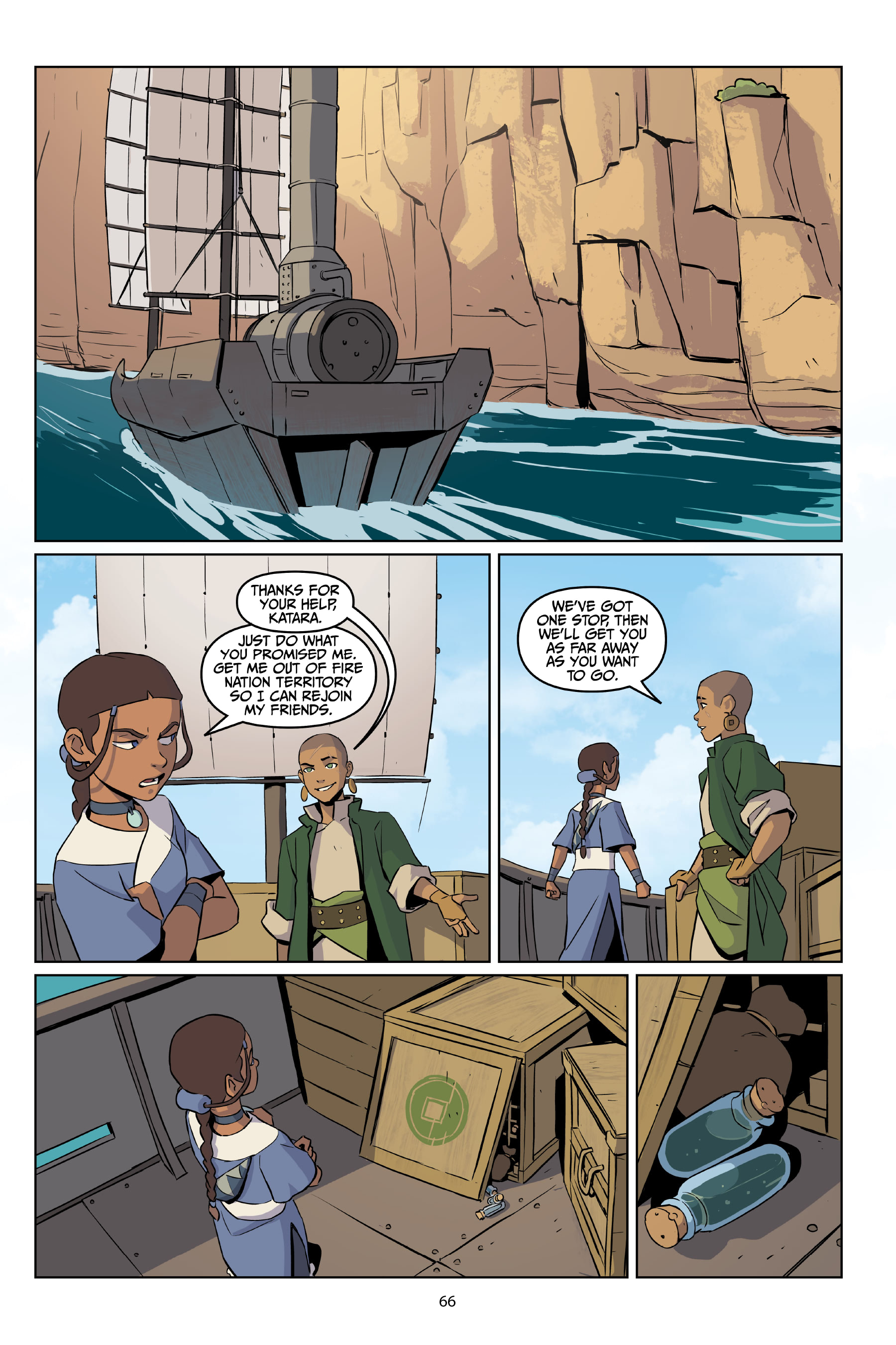 Avatar: The Last Airbender—Katara and the Pirate's Silver (2020) issue 1 - Page 66