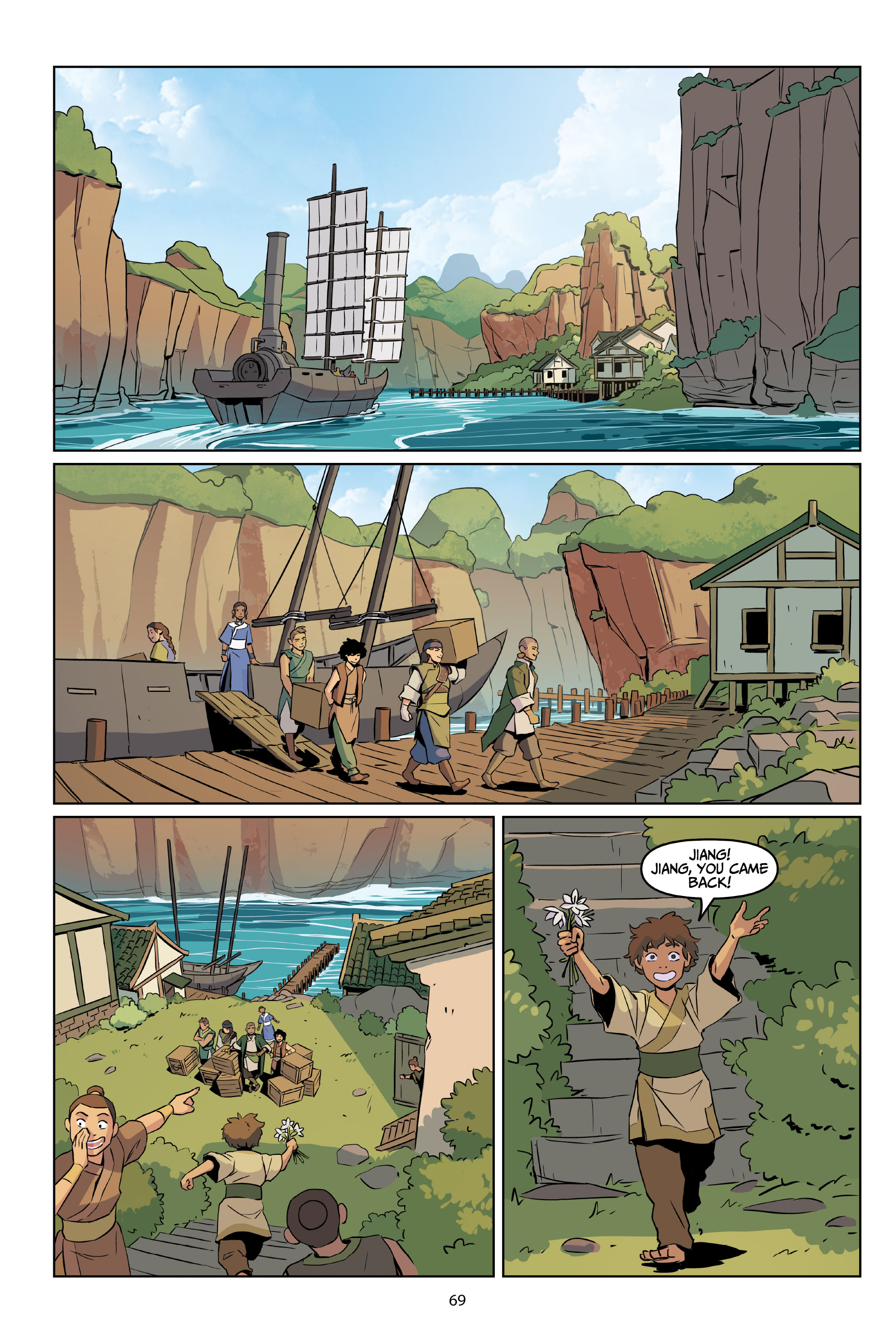 Avatar: The Last Airbender—Katara and the Pirate's Silver (2020) issue 1 - Page 69