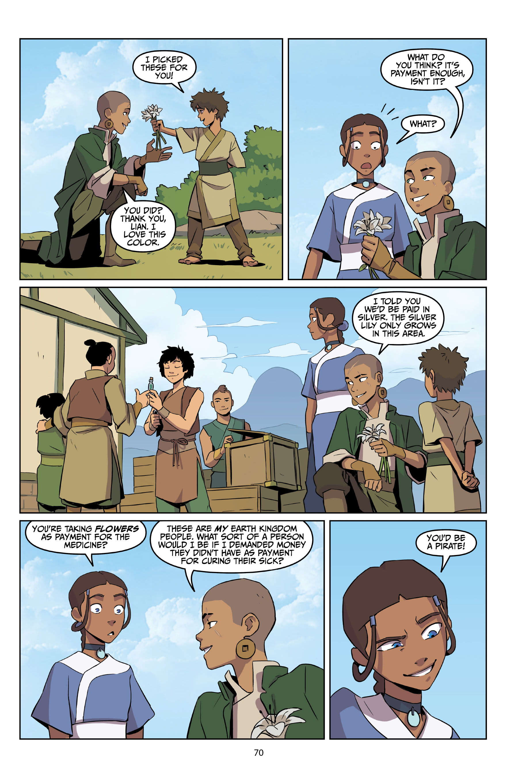 Avatar: The Last Airbender—Katara and the Pirate's Silver (2020) issue 1 - Page 70