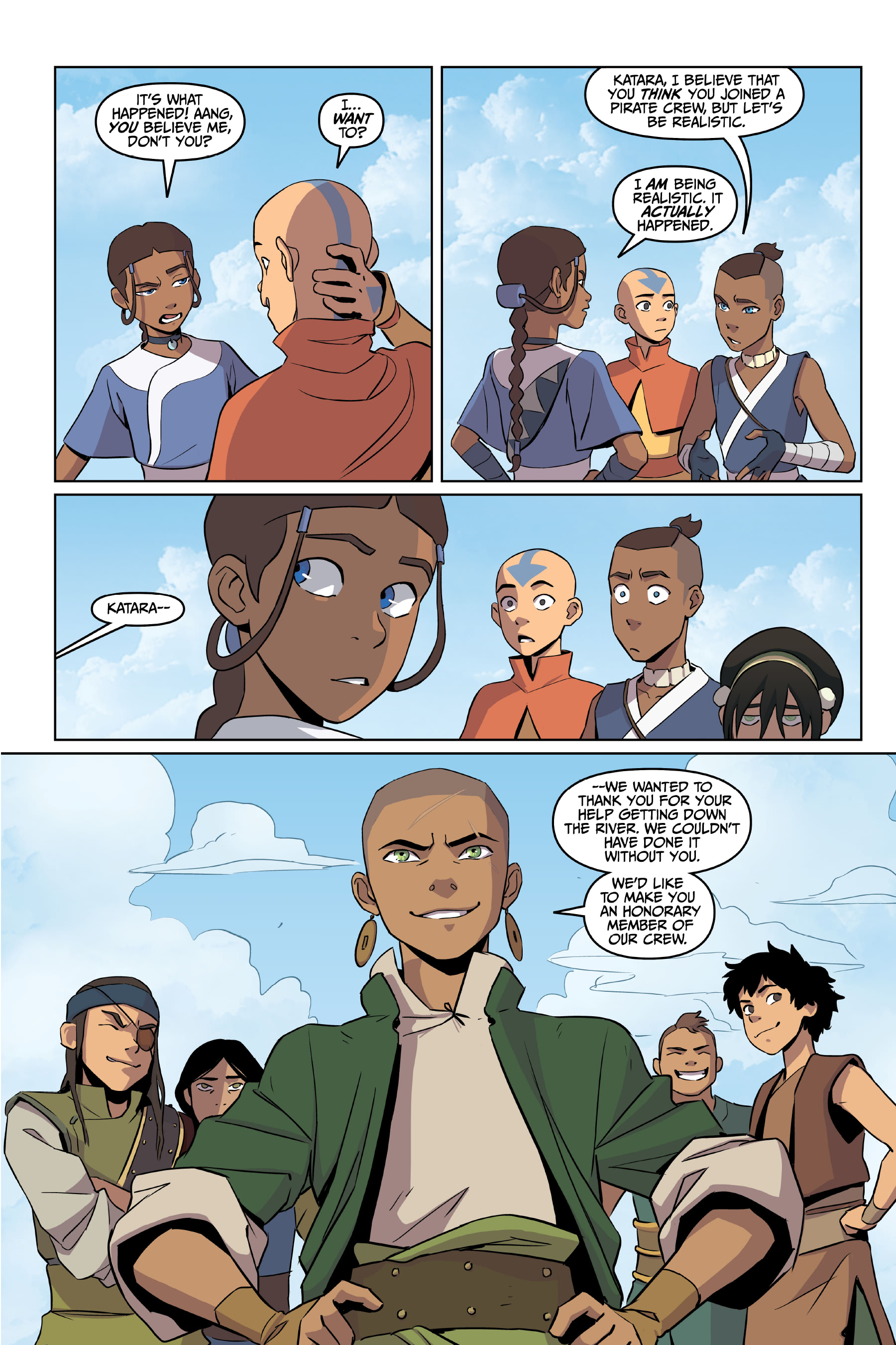 Avatar: The Last Airbender—Katara and the Pirate's Silver (2020) issue 1 - Page 75