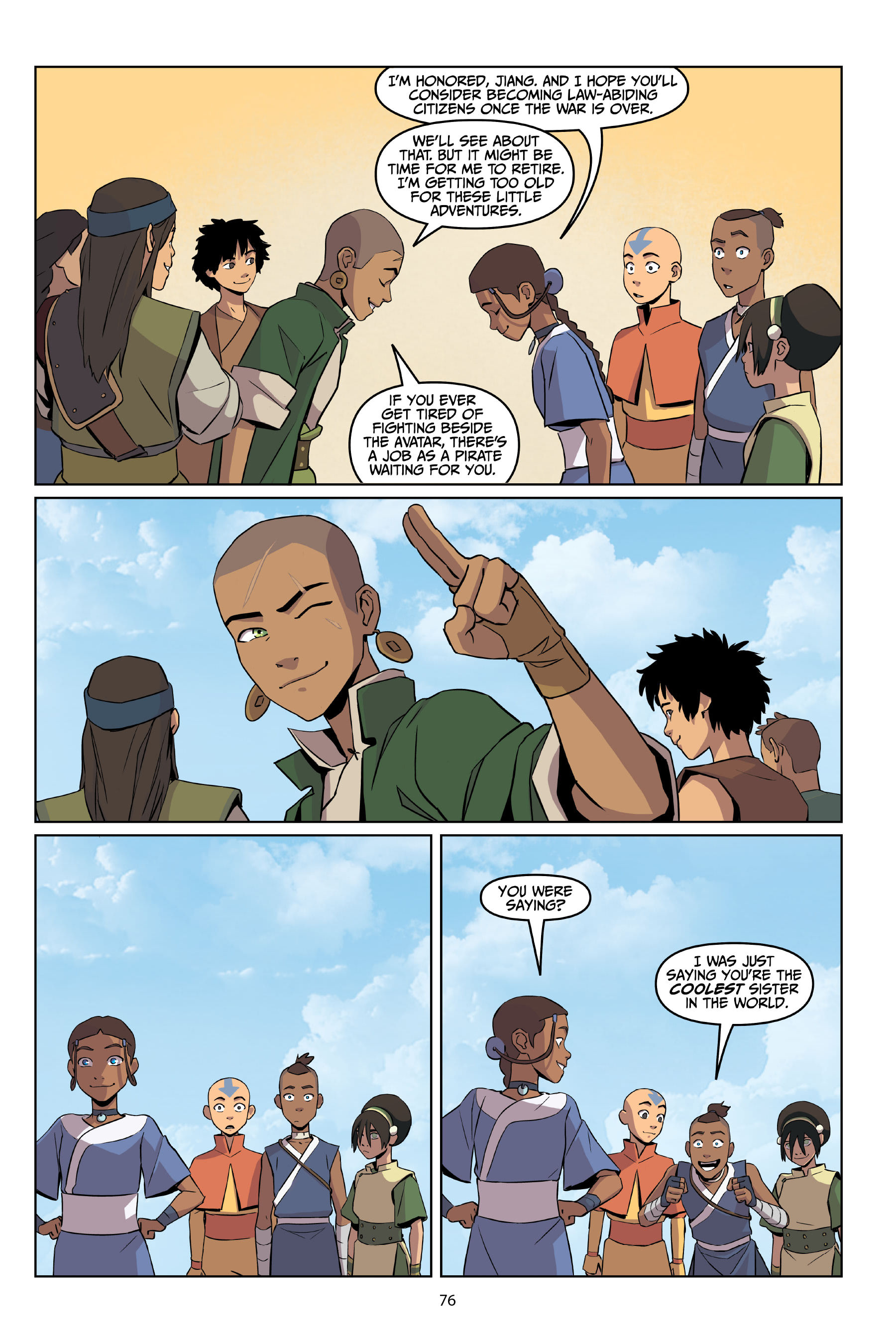 Avatar: The Last Airbender—Katara and the Pirate's Silver (2020) issue 1 - Page 76