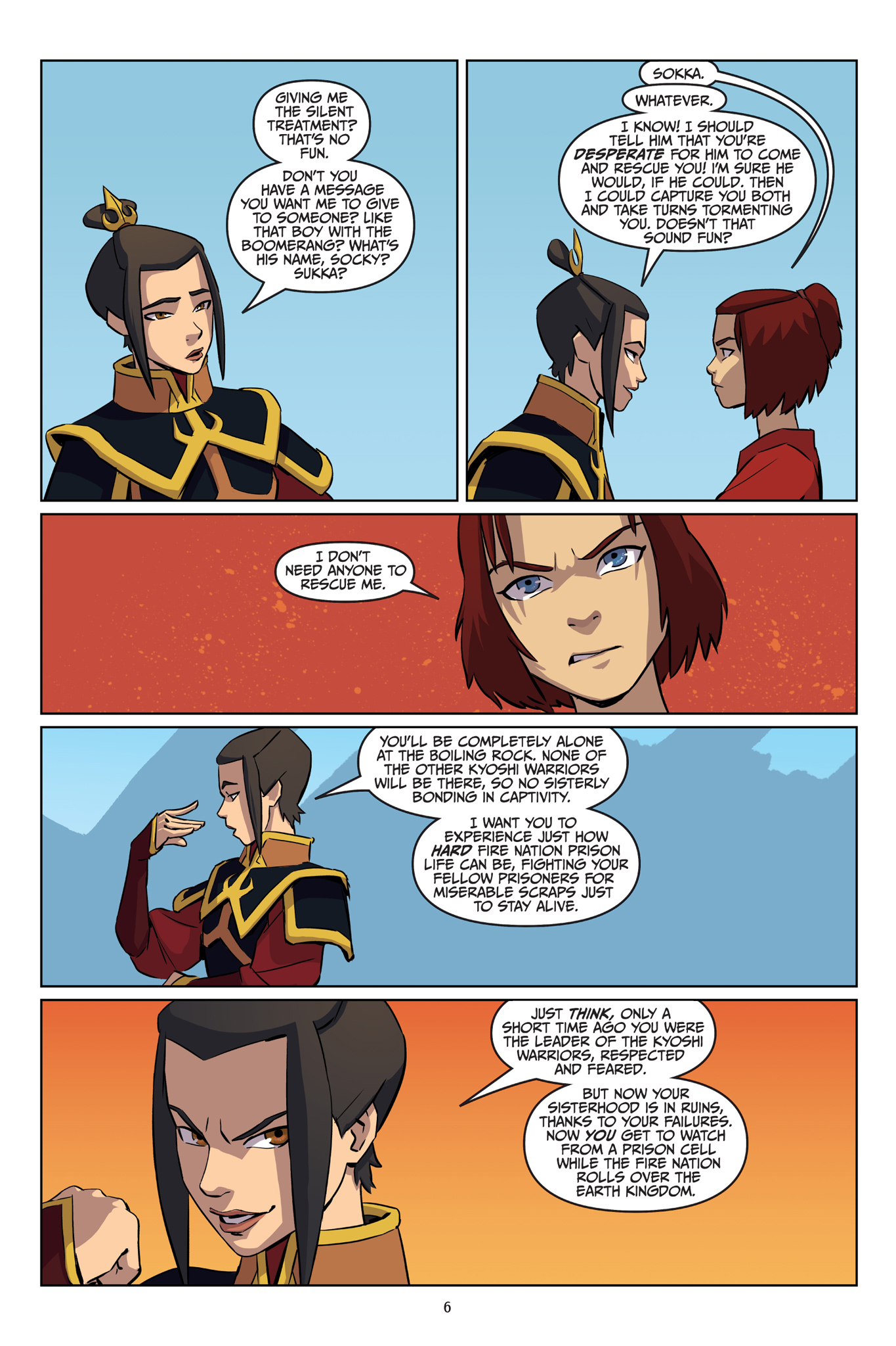 Avatar: The Last Airbender--Suki, Alone (2021) issue 1 - Page 7