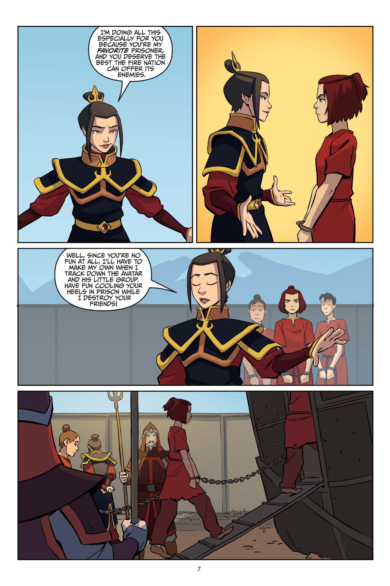 Avatar: The Last Airbender--Suki, Alone (2021) issue 1 - Page 8