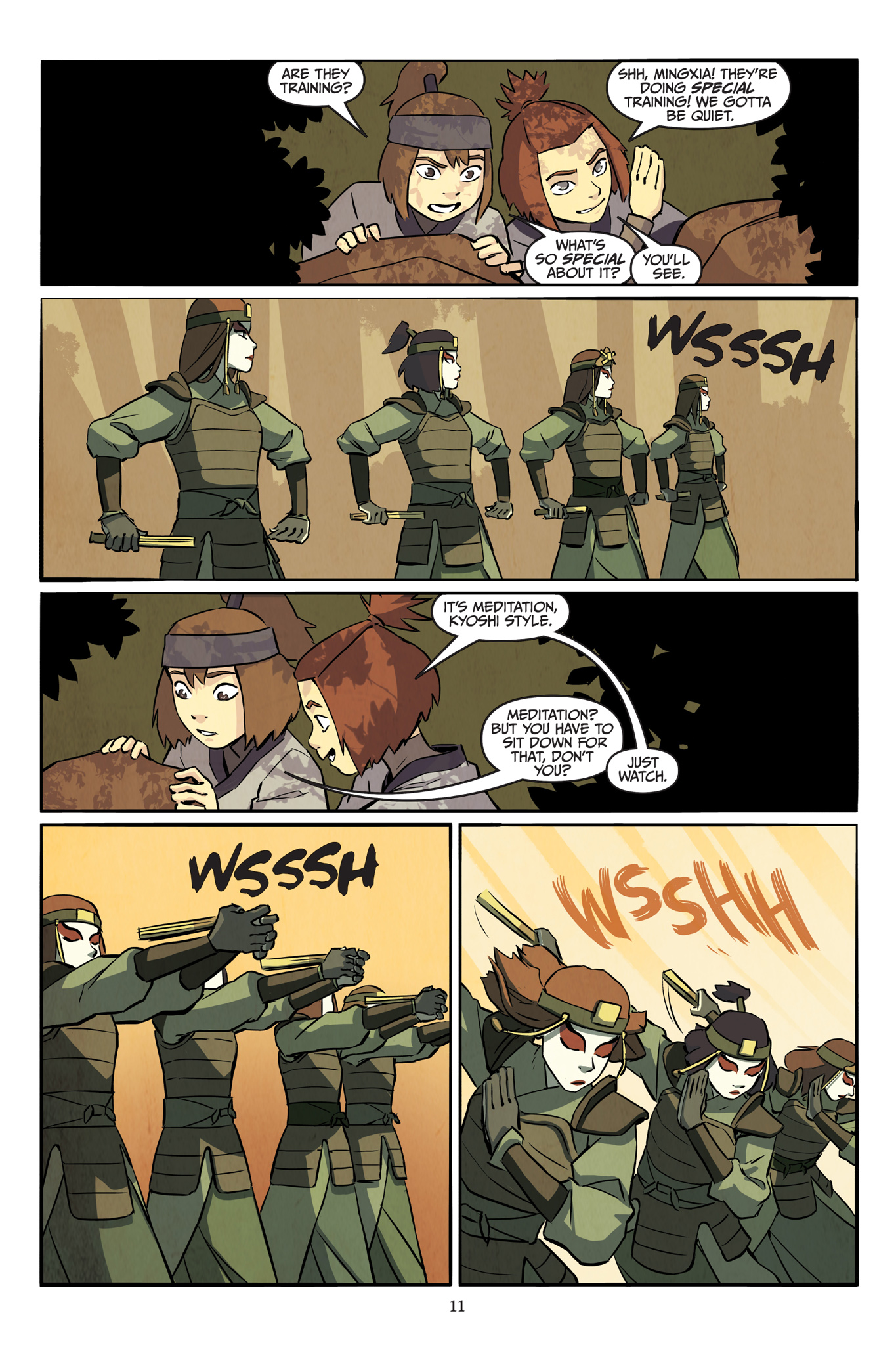 Avatar: The Last Airbender--Suki, Alone (2021) issue 1 - Page 12