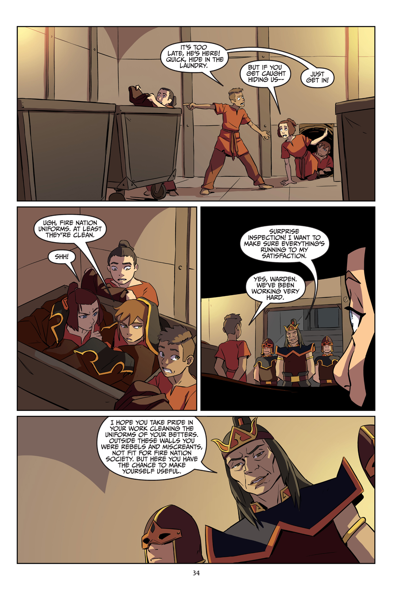 Avatar: The Last Airbender--Suki, Alone (2021) issue 1 - Page 35