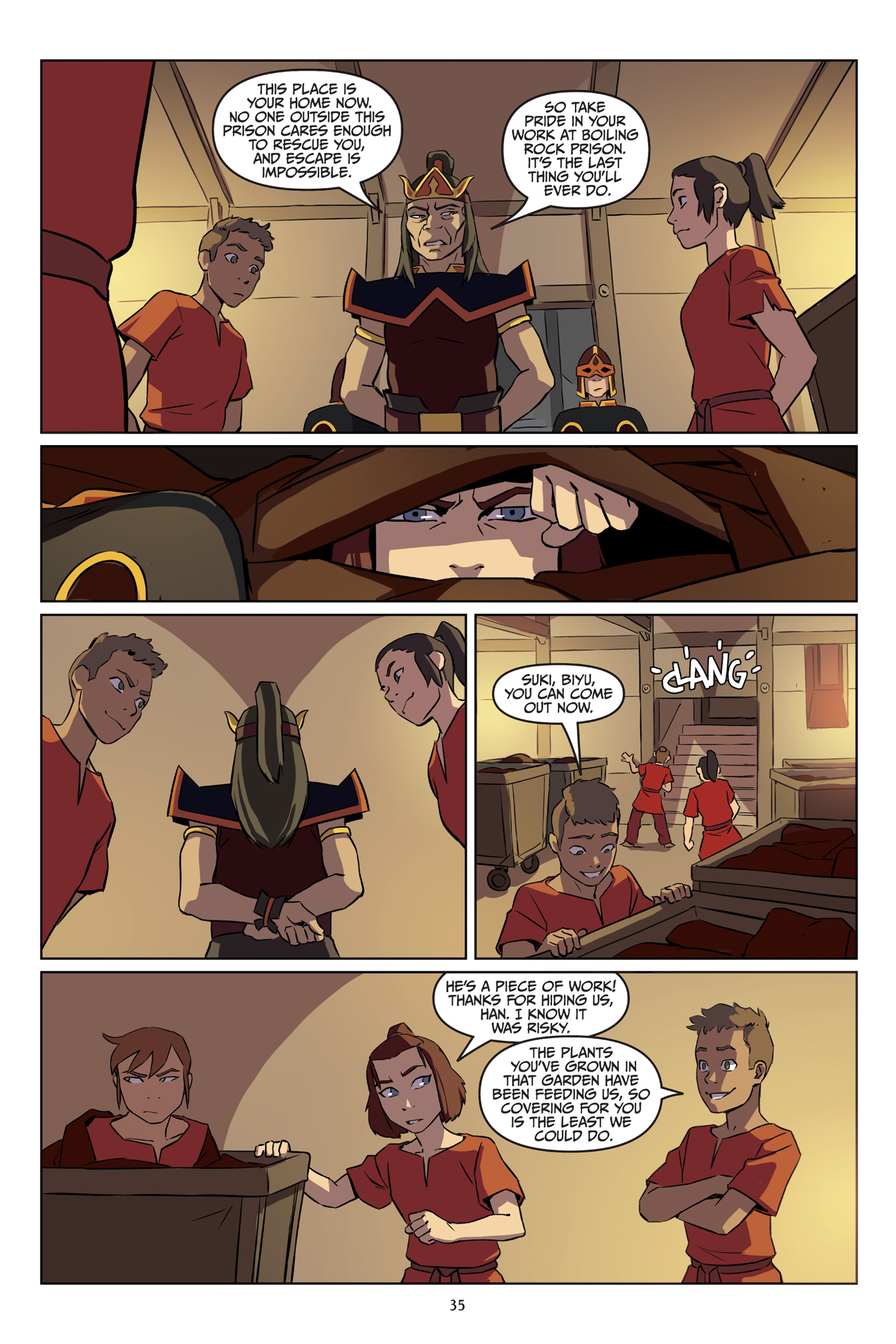 Avatar: The Last Airbender--Suki, Alone (2021) issue 1 - Page 36