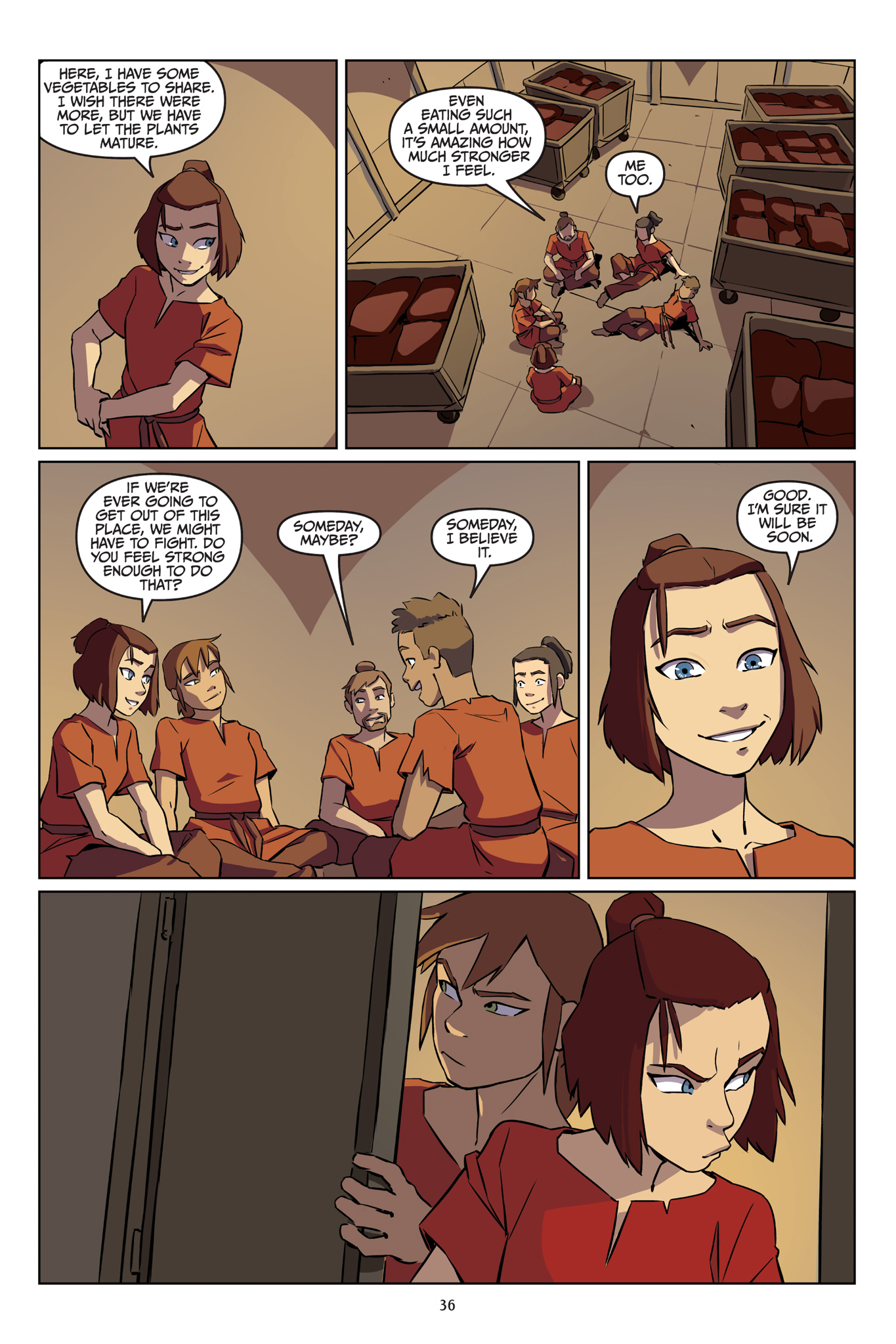 Avatar: The Last Airbender--Suki, Alone (2021) issue 1 - Page 37