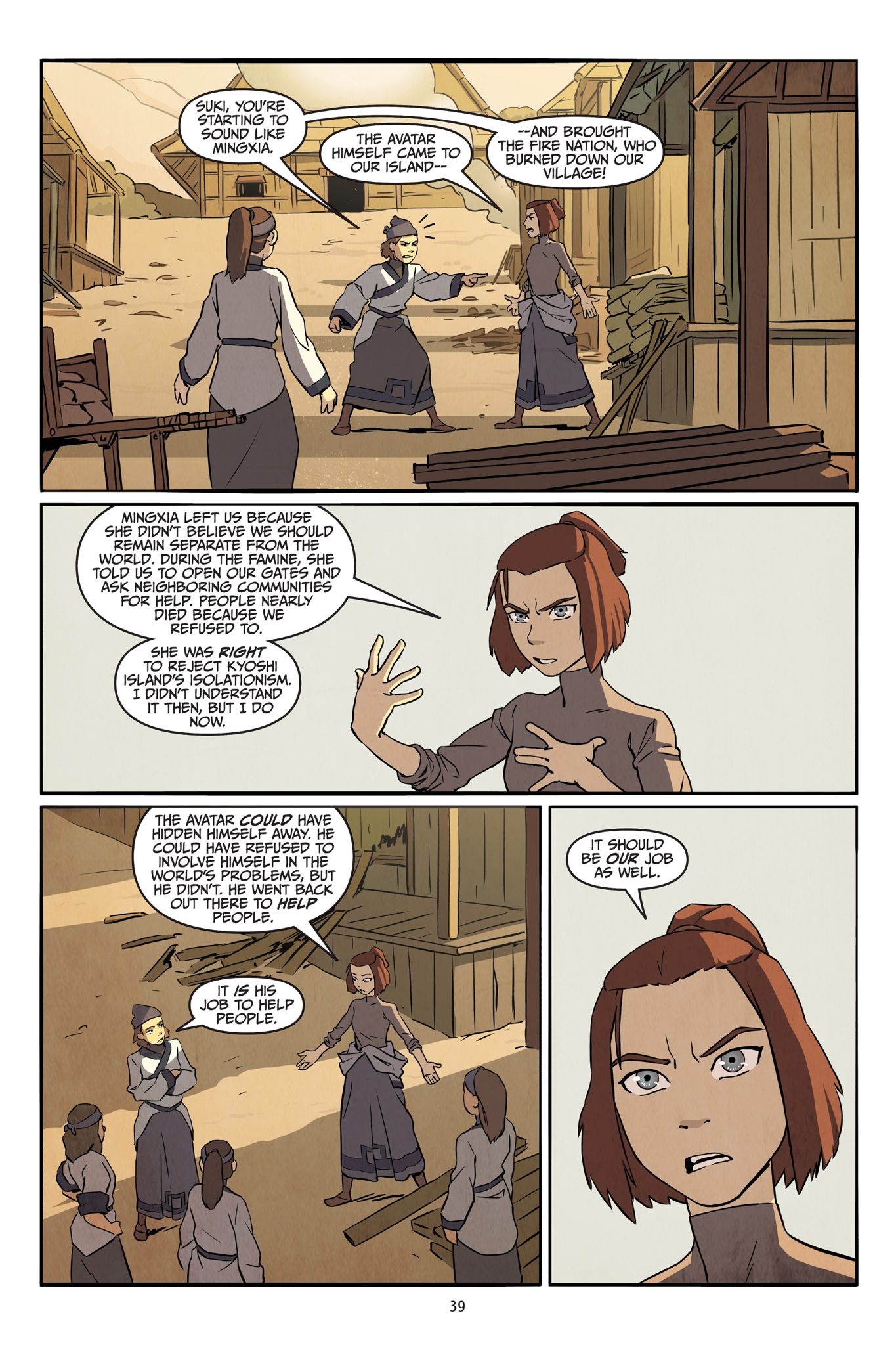 Avatar: The Last Airbender--Suki, Alone (2021) issue 1 - Page 40