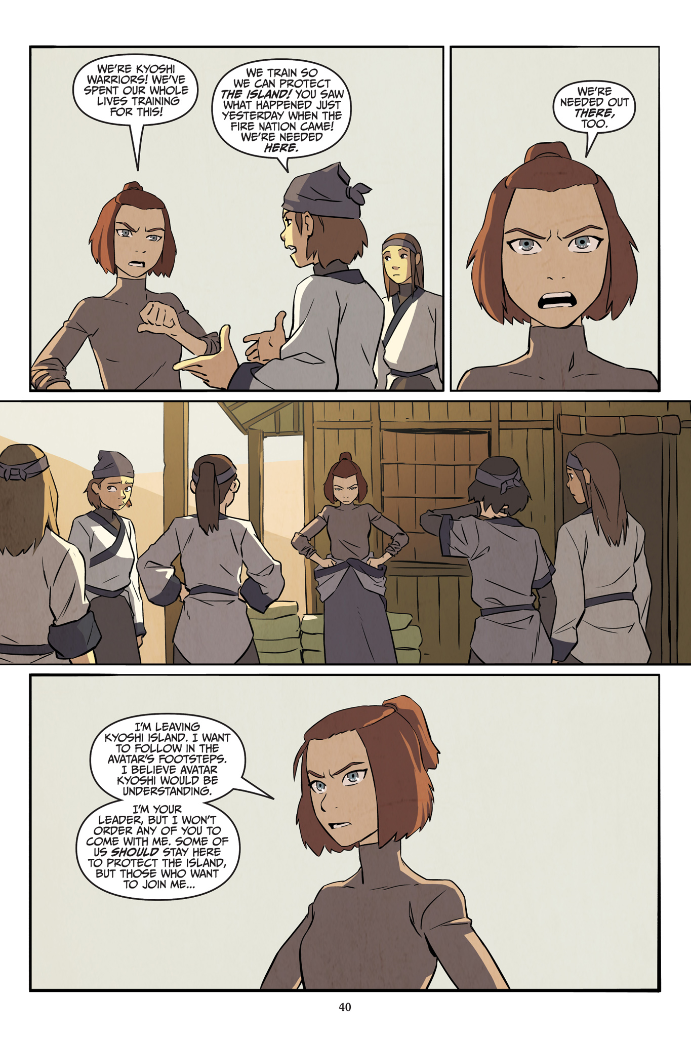 Avatar: The Last Airbender--Suki, Alone (2021) issue 1 - Page 41