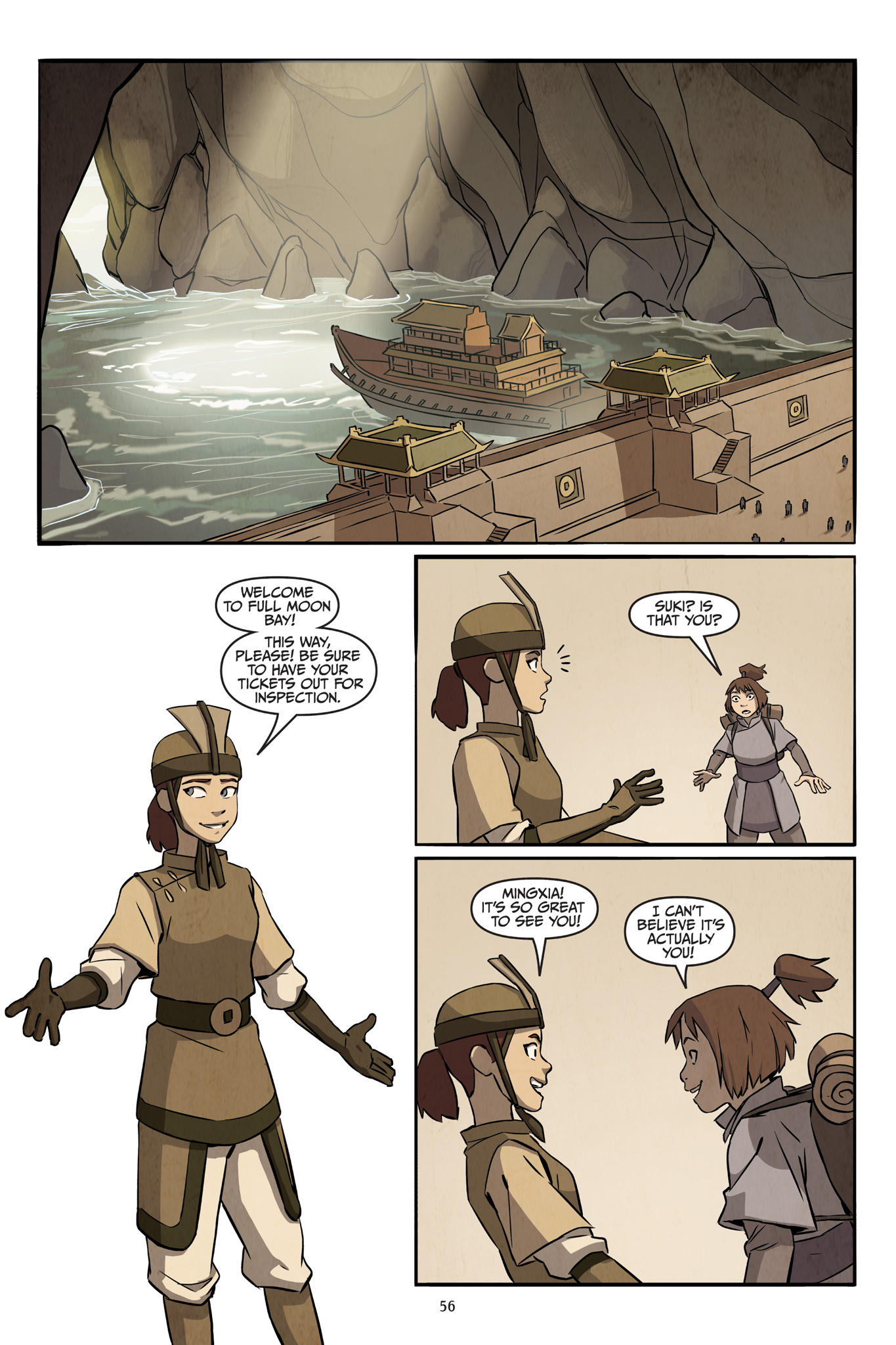 Avatar: The Last Airbender--Suki, Alone (2021) issue 1 - Page 57