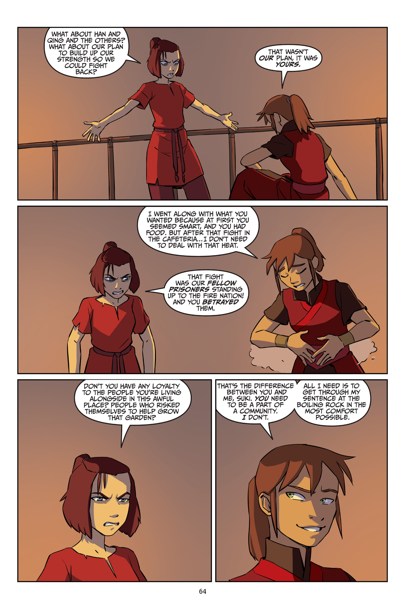 Avatar: The Last Airbender--Suki, Alone (2021) issue 1 - Page 65