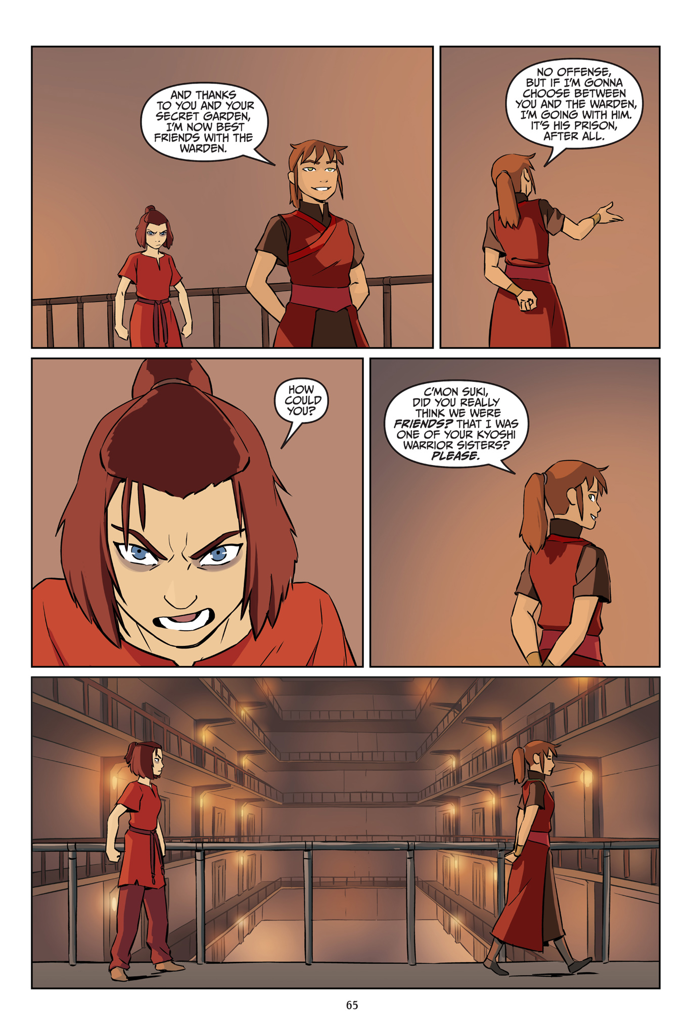 Avatar: The Last Airbender--Suki, Alone (2021) issue 1 - Page 66