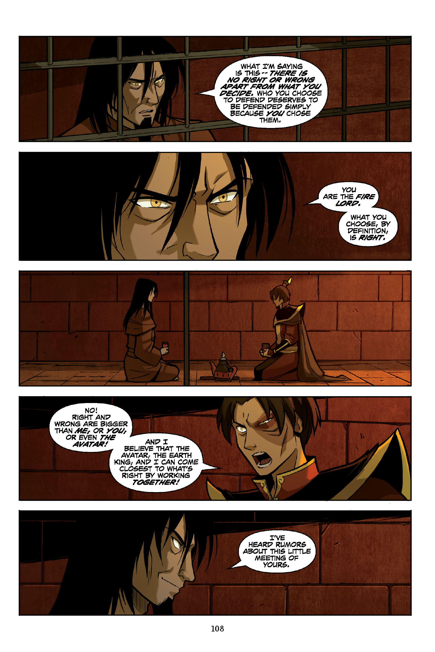 Avatar: The Last Airbender--The Promise Omnibus (2020) issue 1 - Page 109