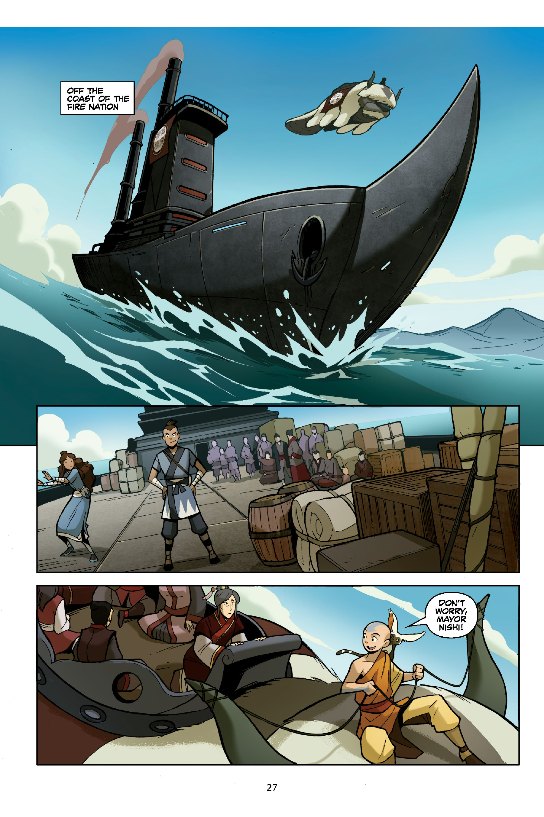 Avatar: The Last Airbender--The Promise Omnibus (2020) issue 1 - Page 28