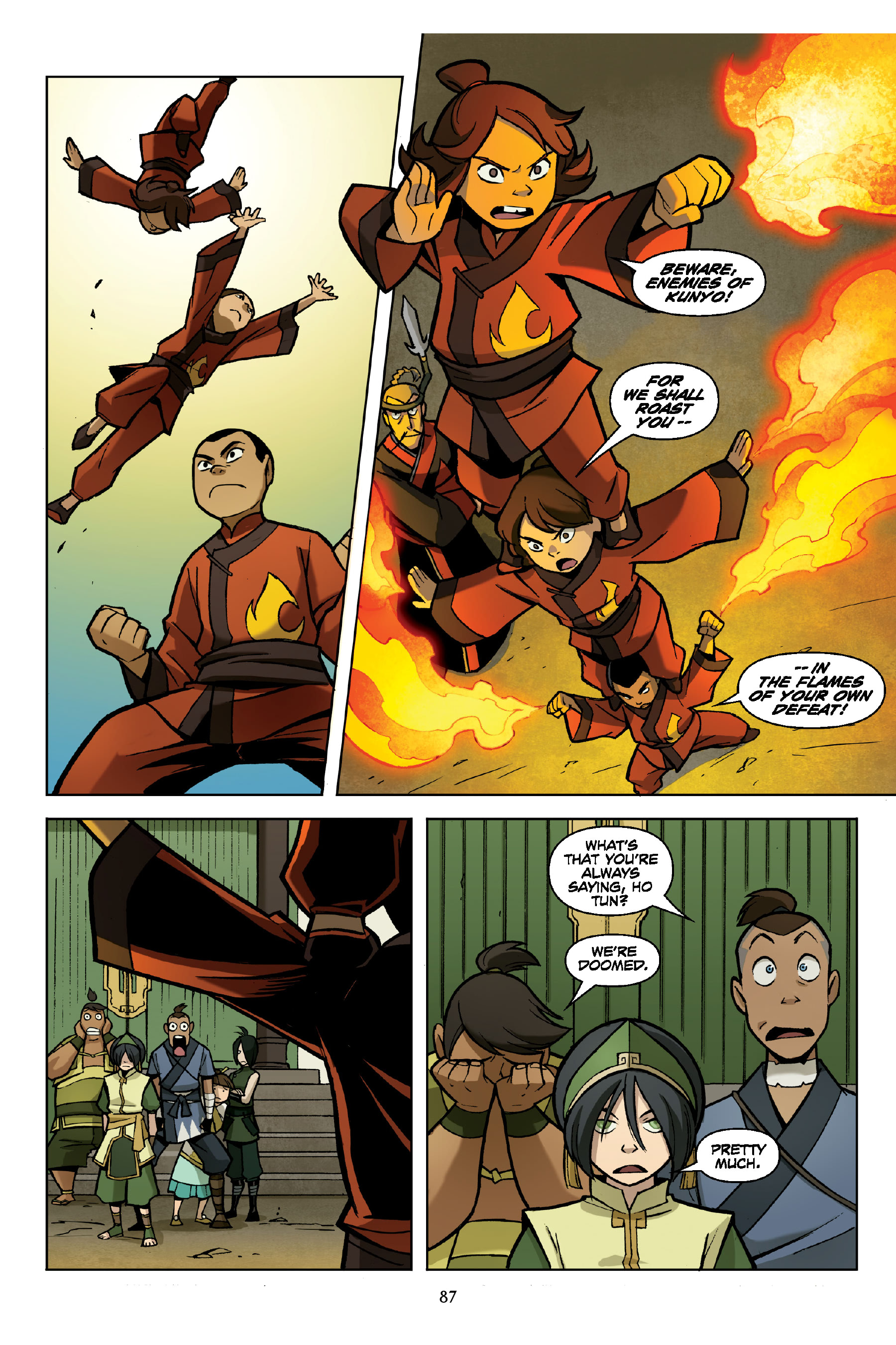 Avatar: The Last Airbender--The Promise Omnibus (2020) issue 1 - Page 88