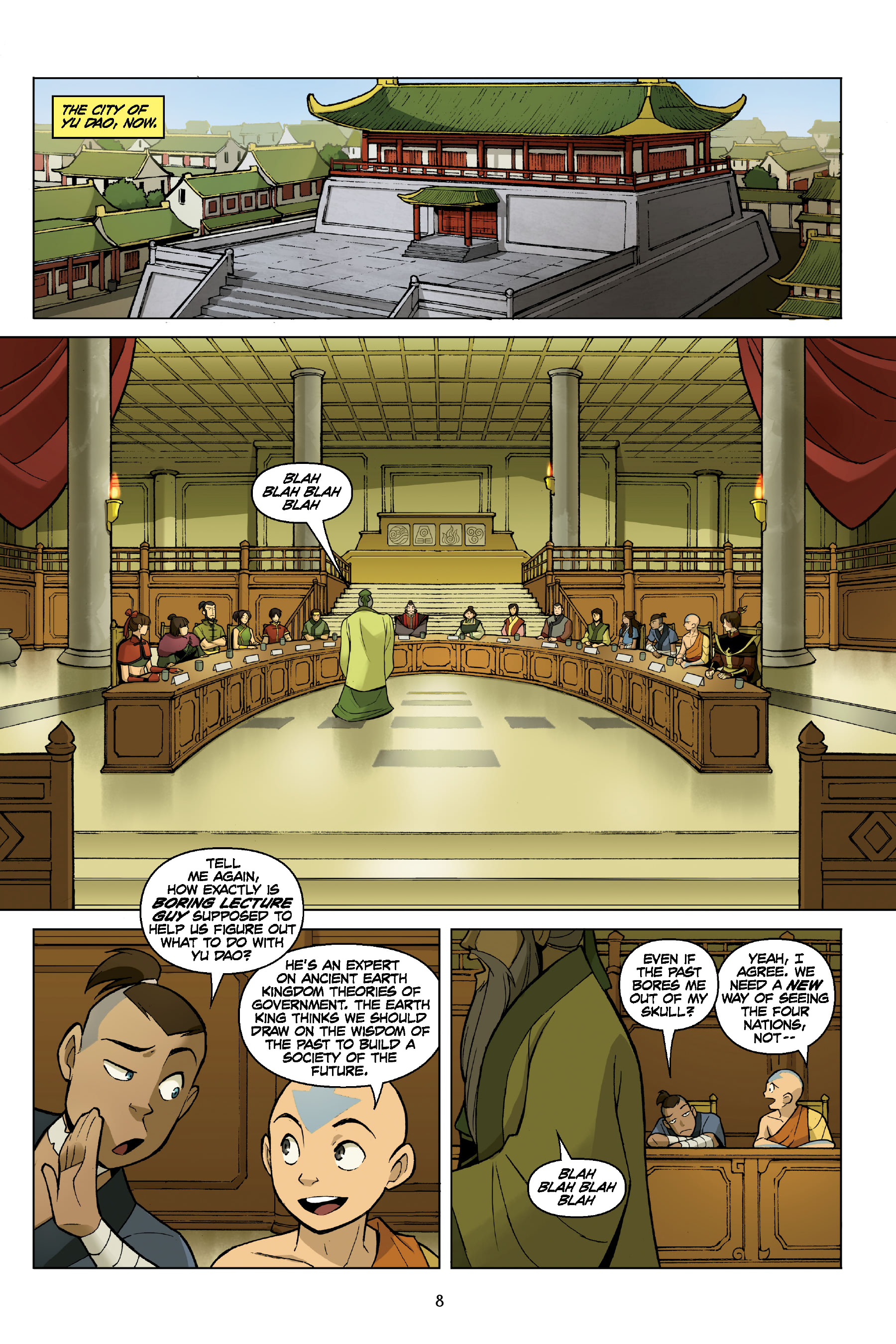 Avatar: The Last Airbender--The Search Omnibus (2020): Chapter 1 - Page 9