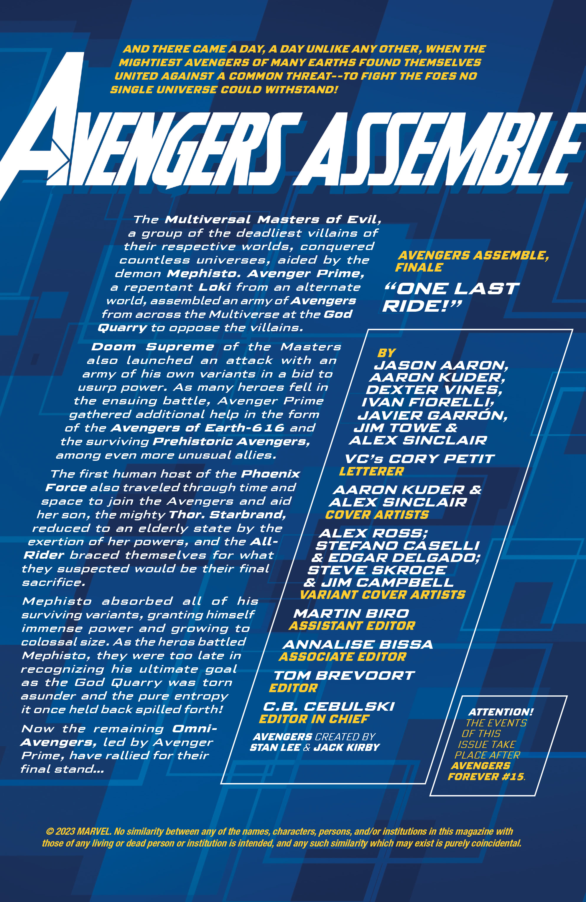 Avengers Assemble: Omega (2023-): Chapter 1 - Page 2
