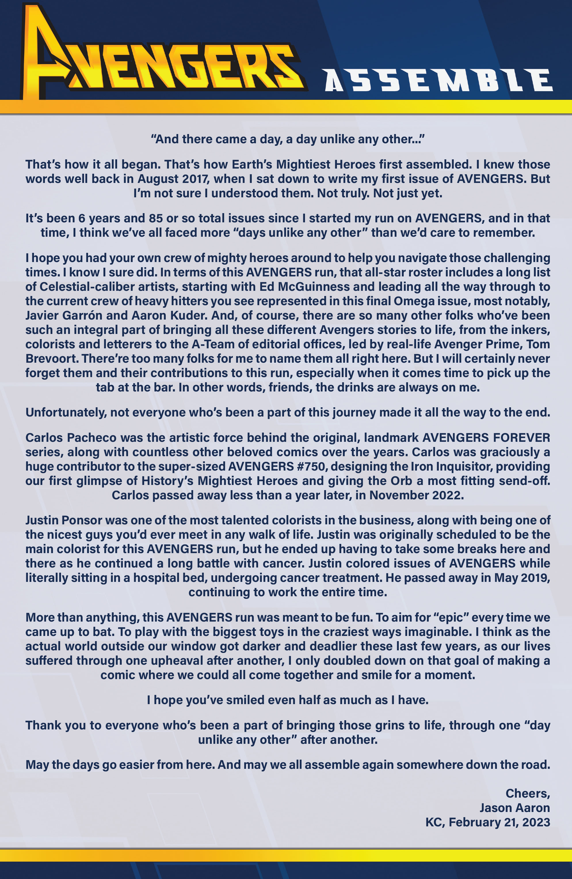 Avengers Assemble: Omega (2023-): Chapter 1 - Page 57