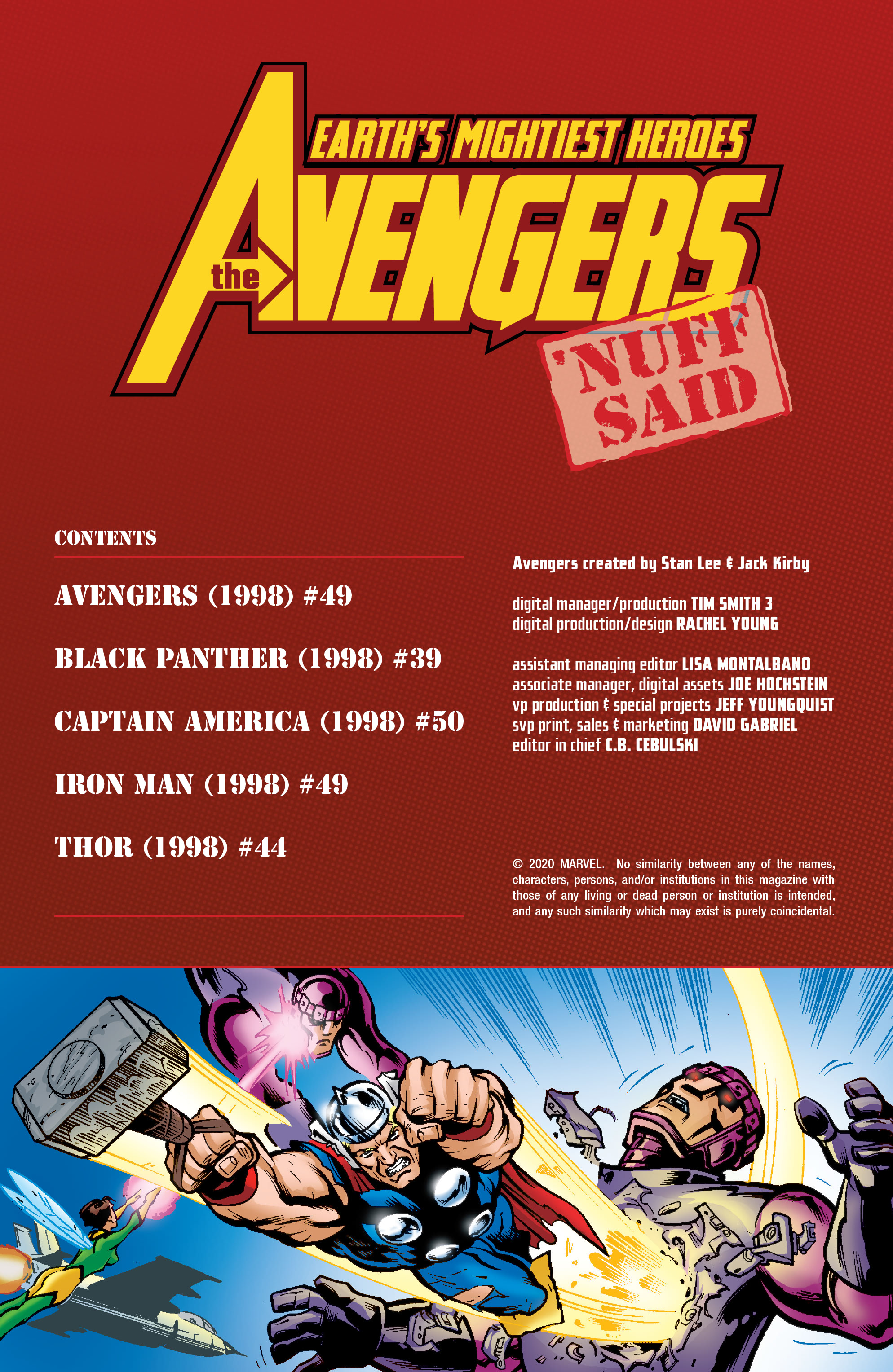 Avengers: 'Nuff Said (2020): Chapter 1 - Page 2