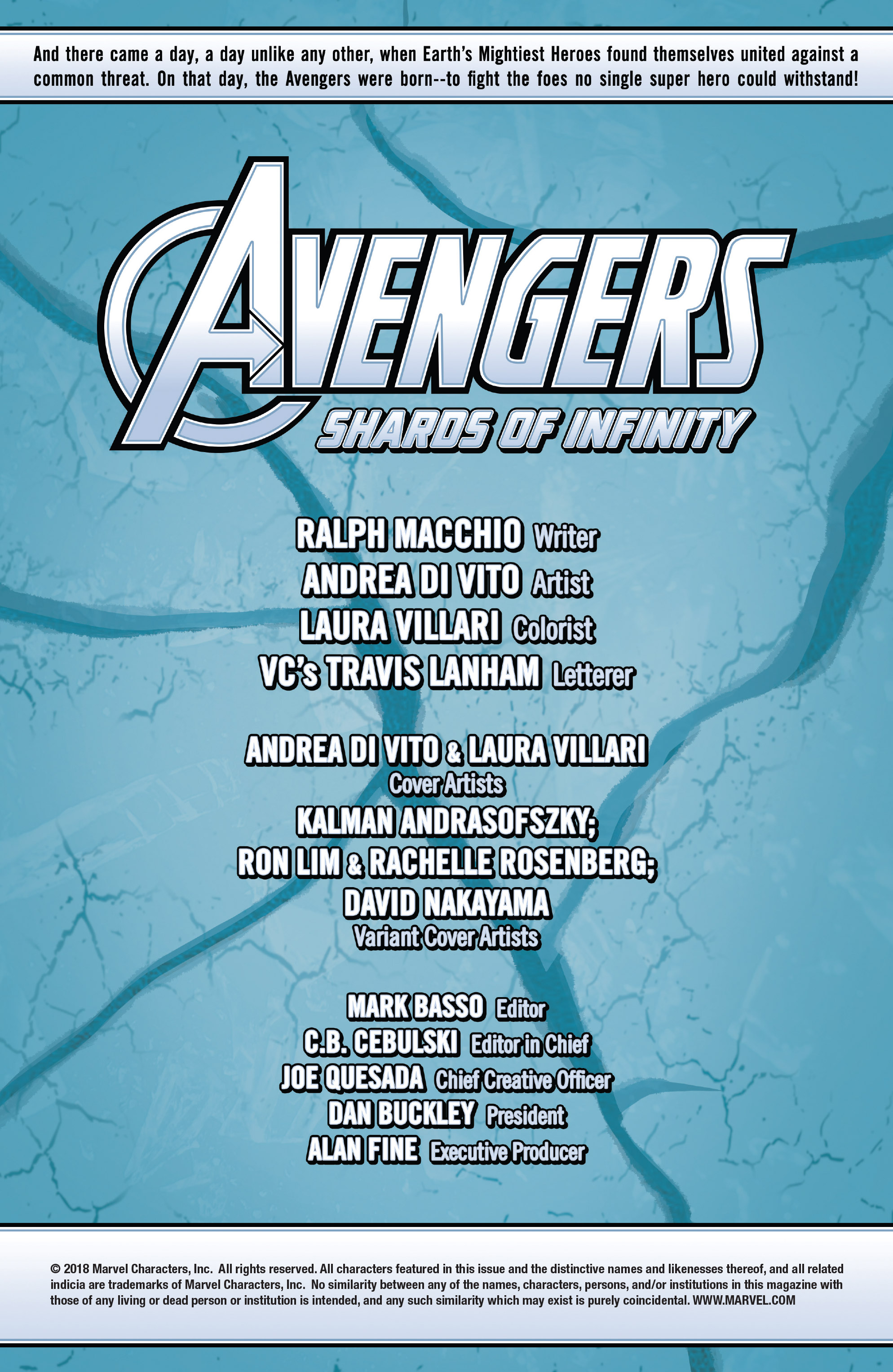 Avengers: Shards of Infinity (2018): Chapter 1 - Page 2