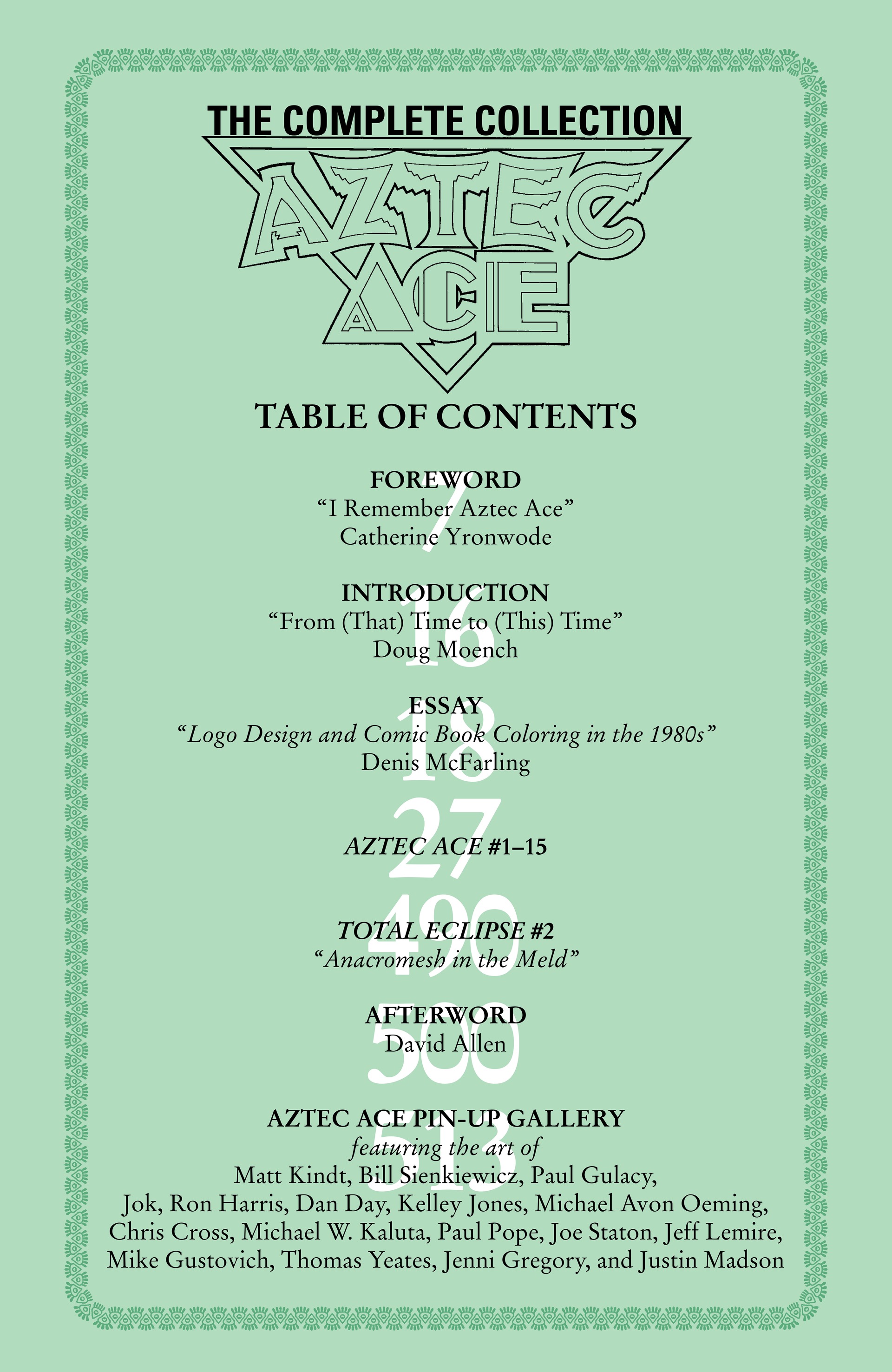 Aztec Ace: The Complete Collection (2022) issue HC - Page 7