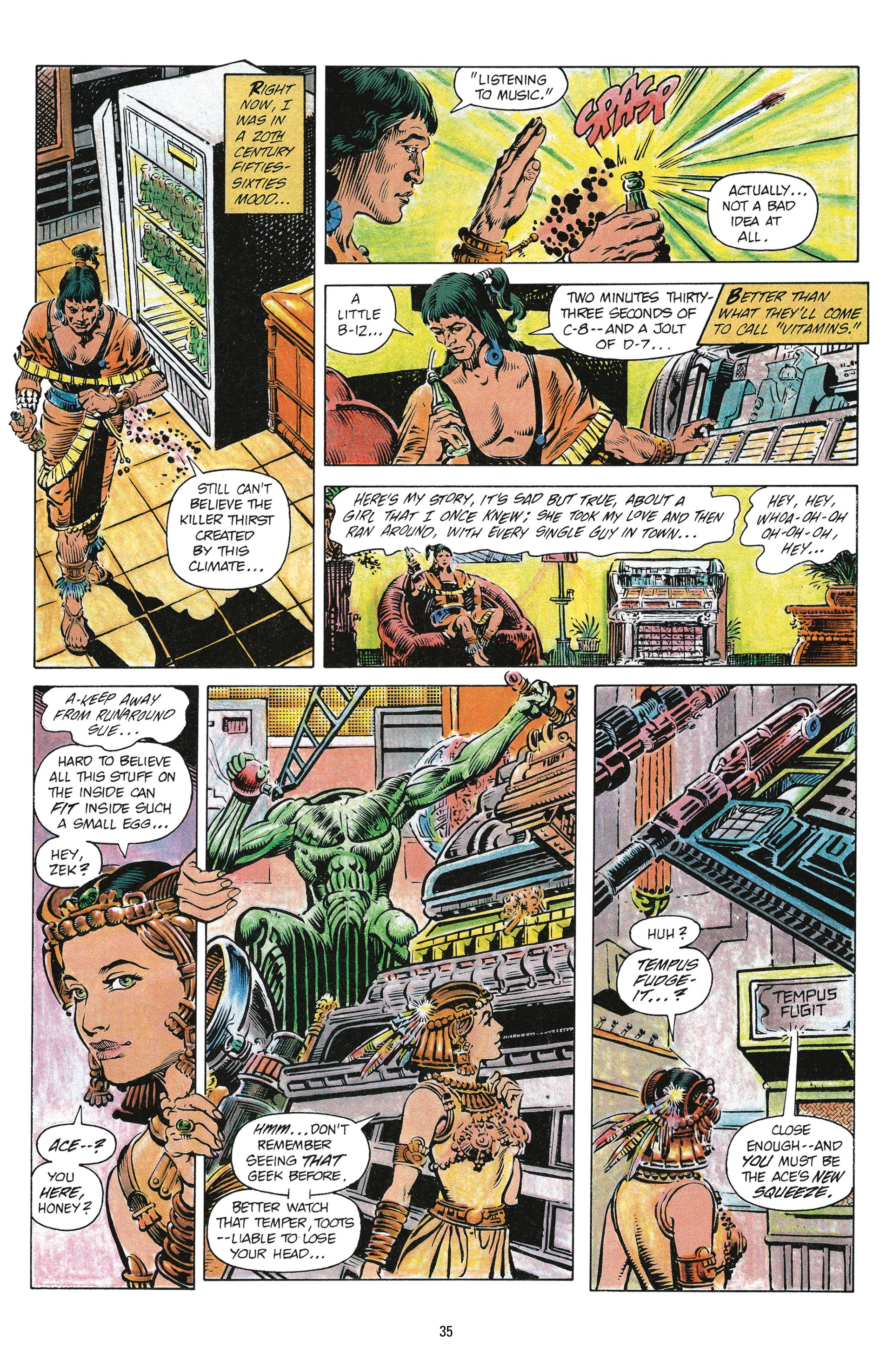 Aztec Ace: The Complete Collection (2022) issue HC - Page 37