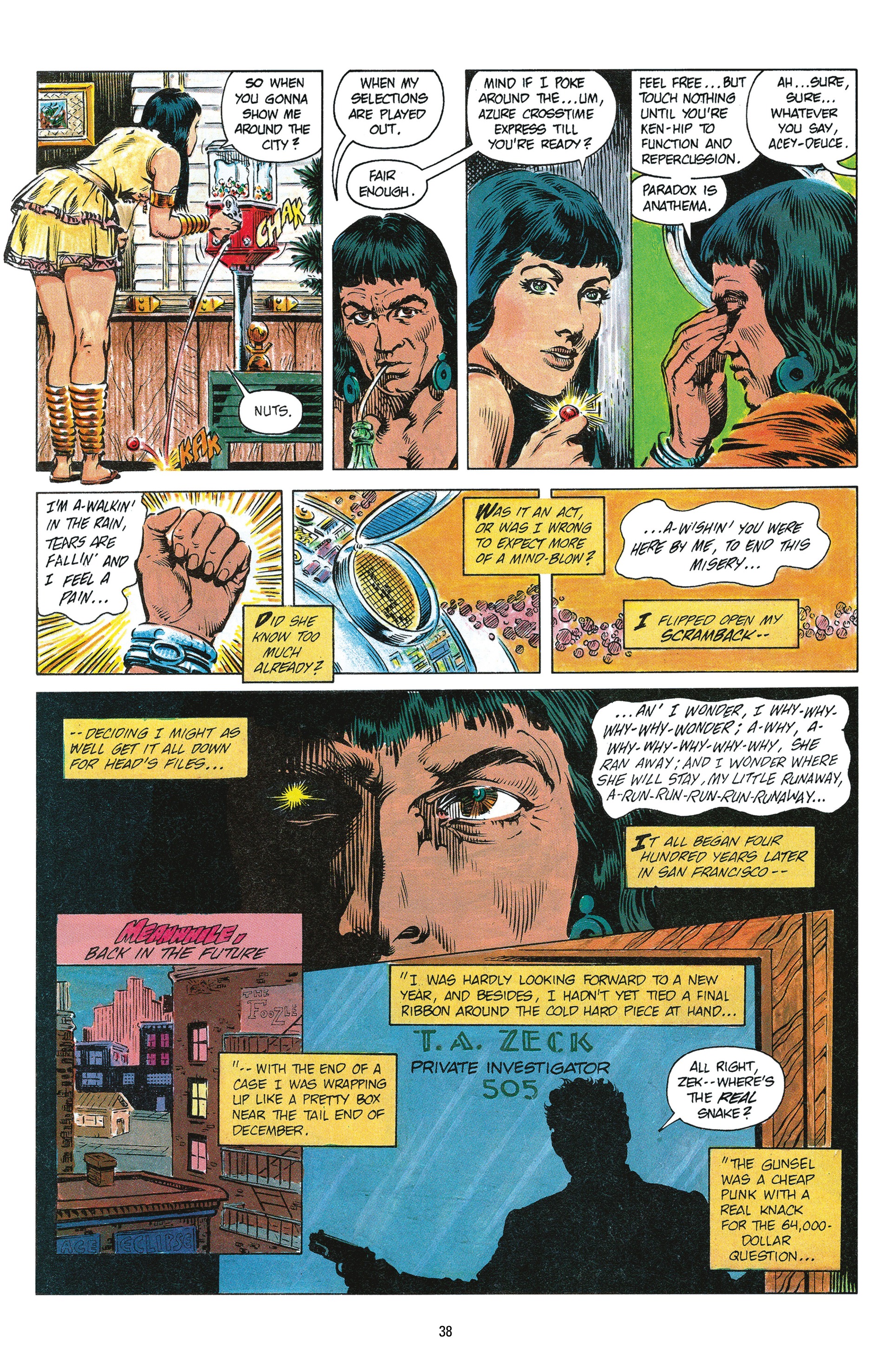 Aztec Ace: The Complete Collection (2022) issue HC - Page 40