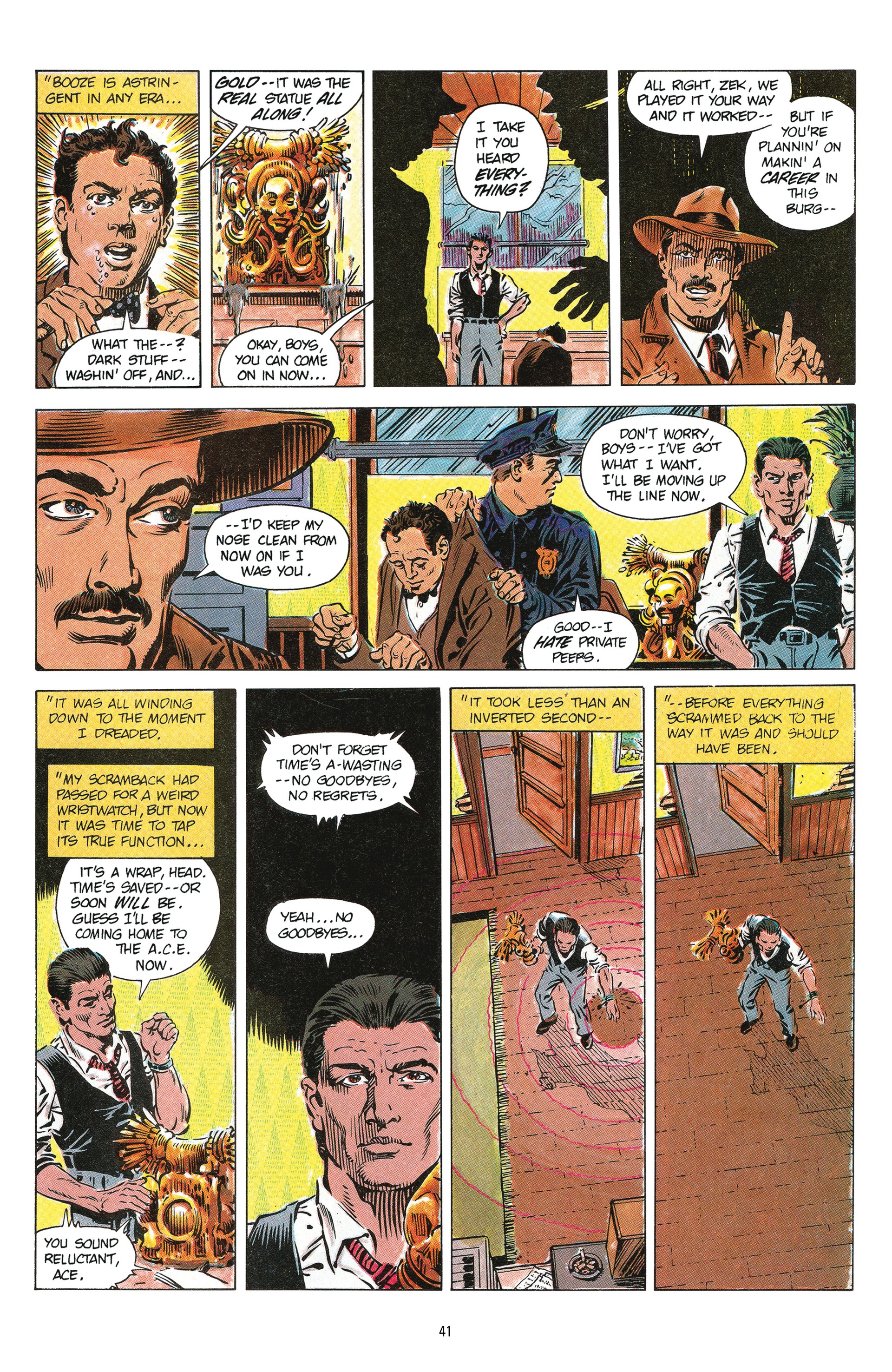 Aztec Ace: The Complete Collection (2022) issue HC - Page 43