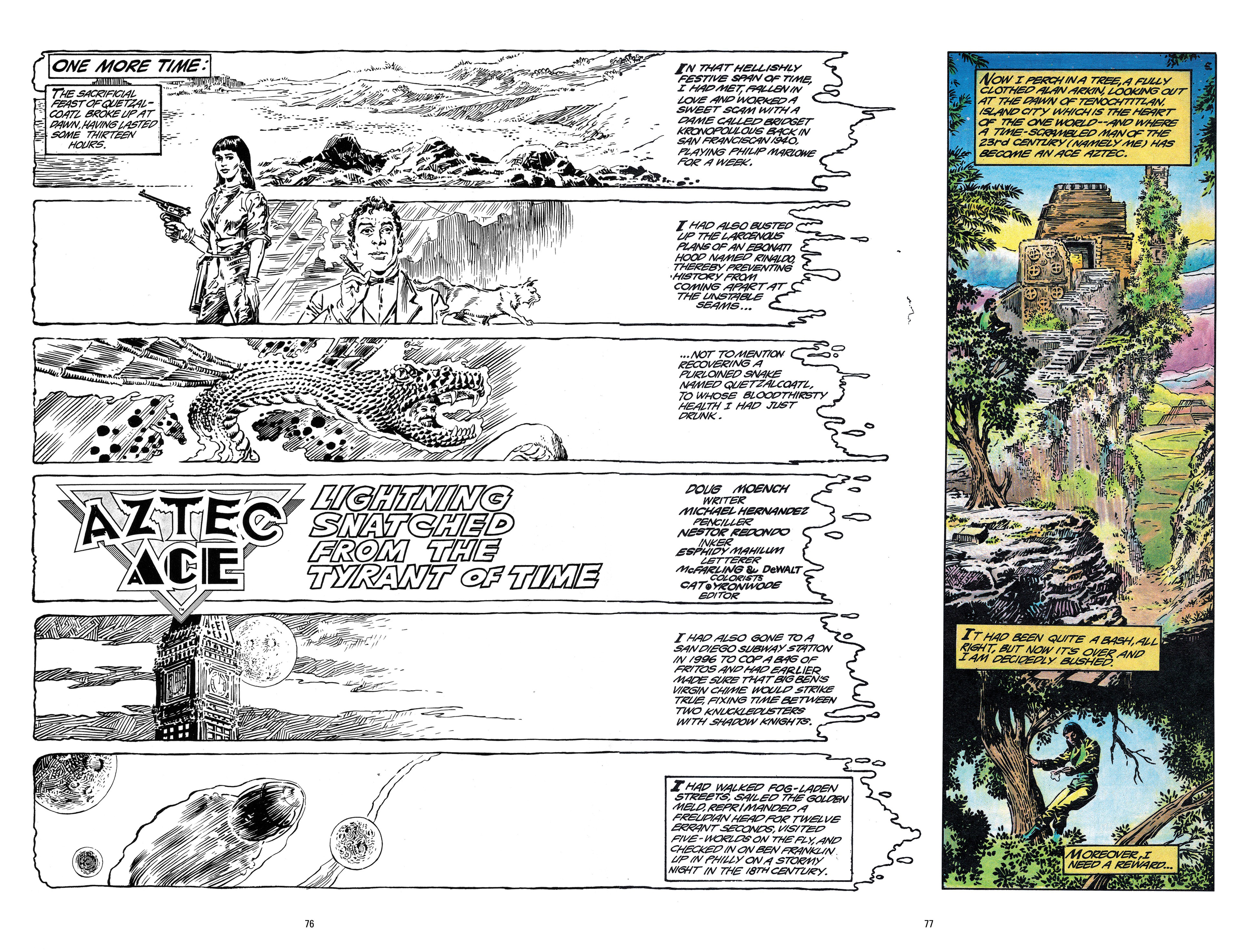 Aztec Ace: The Complete Collection (2022) issue HC - Page 76