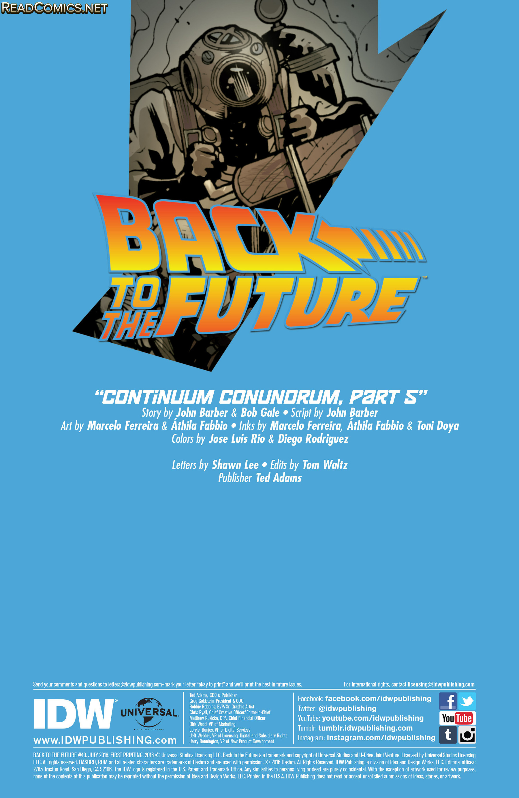 Back To the Future (2015-): Chapter 10 - Page 2