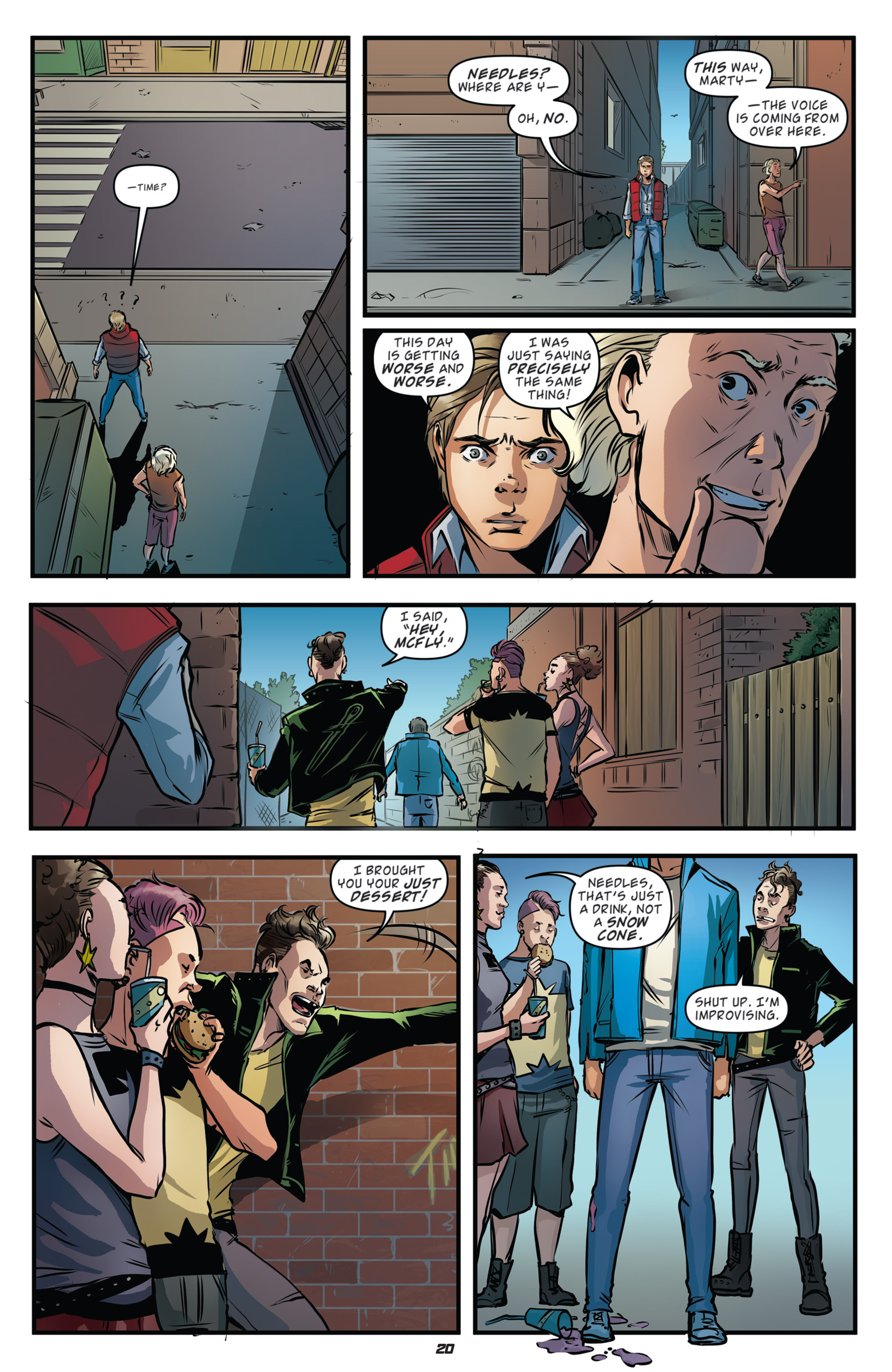 Back To the Future (2015-) issue 15 - Page 22