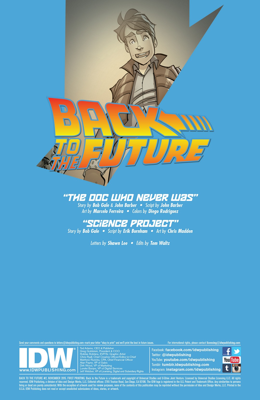 Back To the Future (2015-): Chapter 2 - Page 2