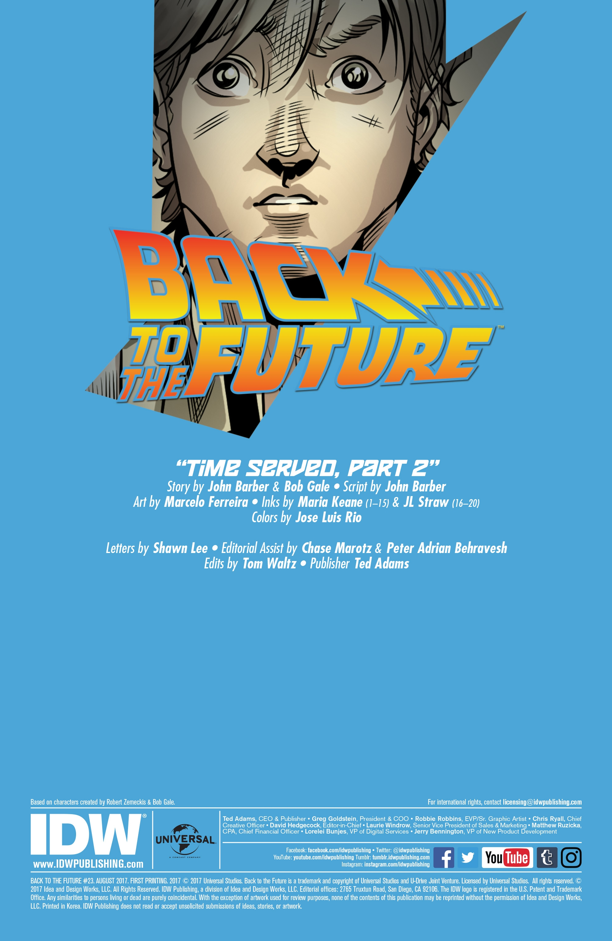 Back To the Future (2015-) issue 23 - Page 2