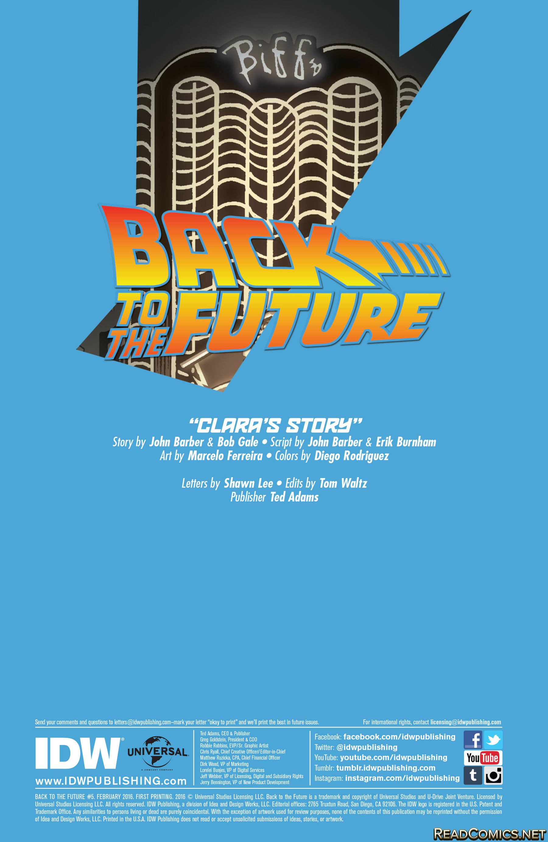 Back To the Future (2015-): Chapter 5 - Page 2
