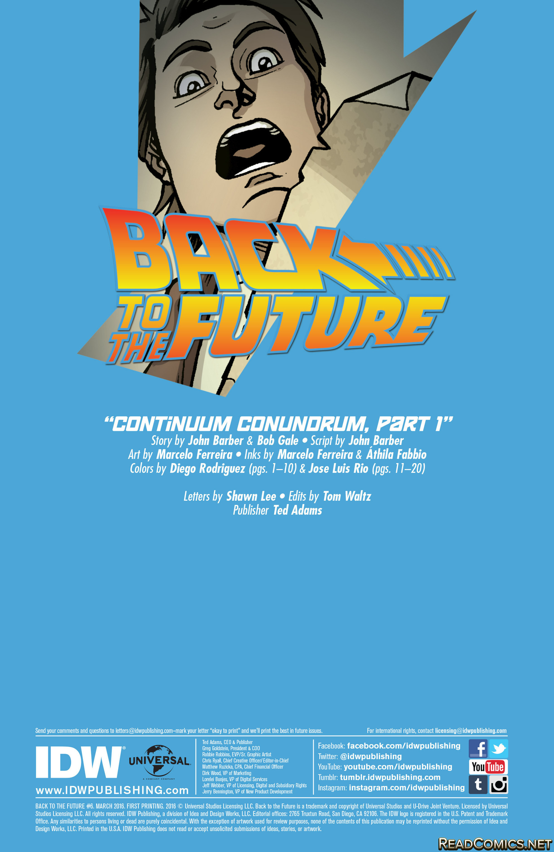 Back To the Future (2015-): Chapter 6 - Page 2