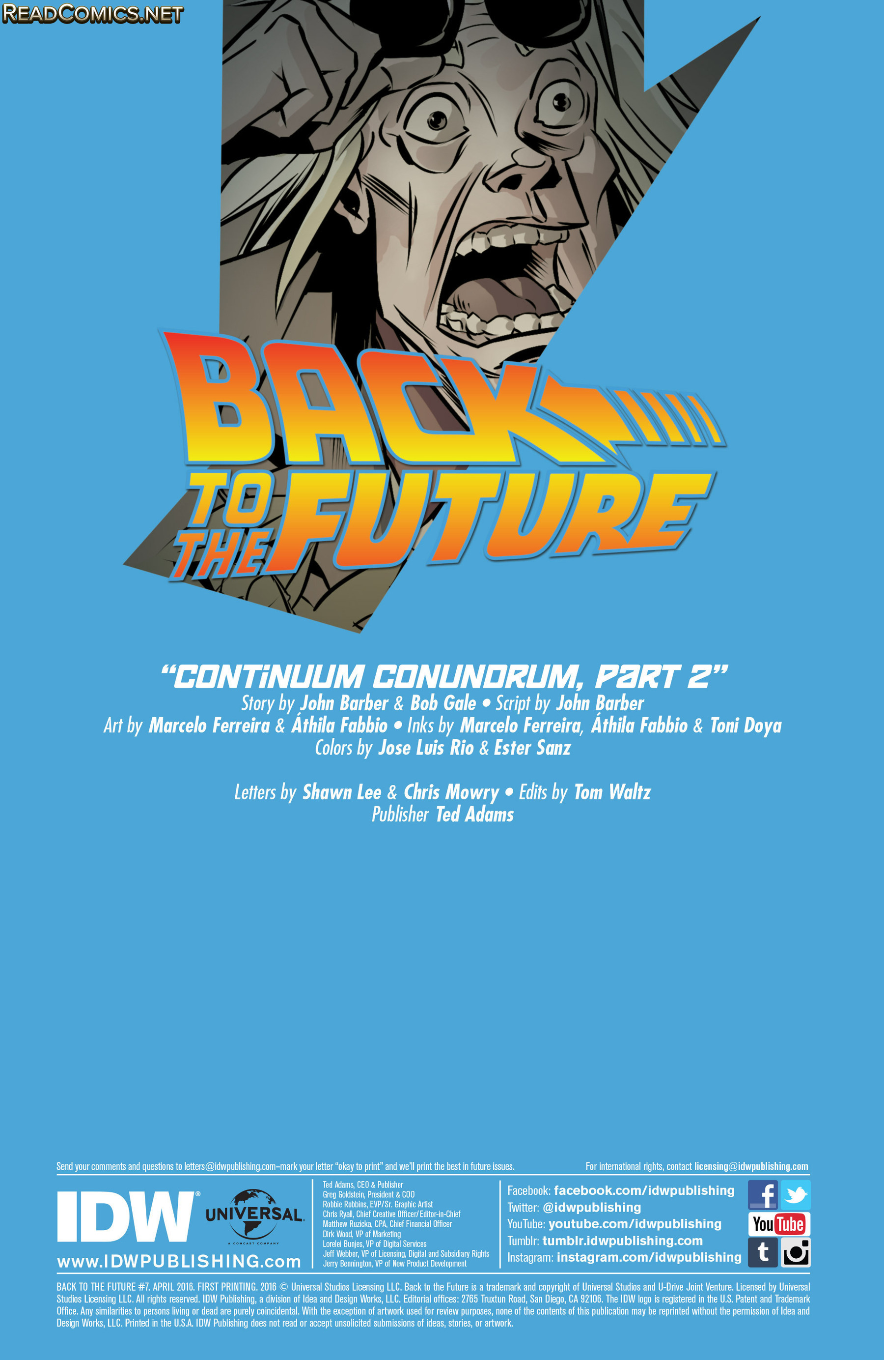 Back To the Future (2015-): Chapter 7 - Page 2