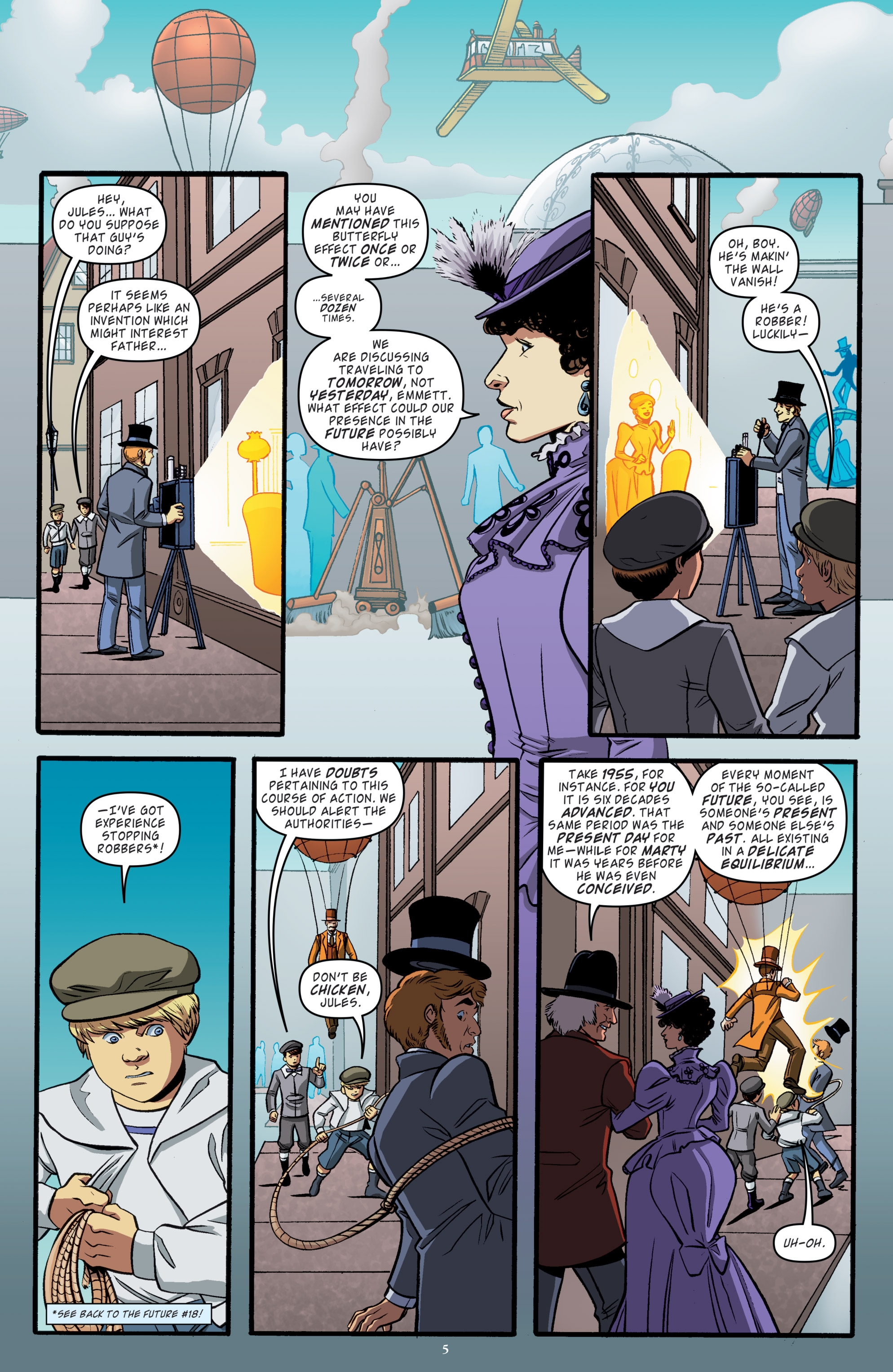 Back to the Future: Tales from the Time Train (2017) issue 1 - Page 7