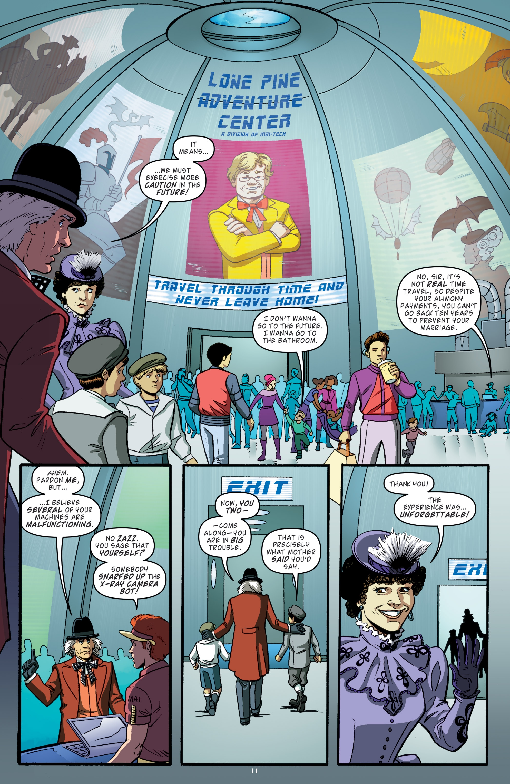 Back to the Future: Tales from the Time Train (2017) issue 1 - Page 13