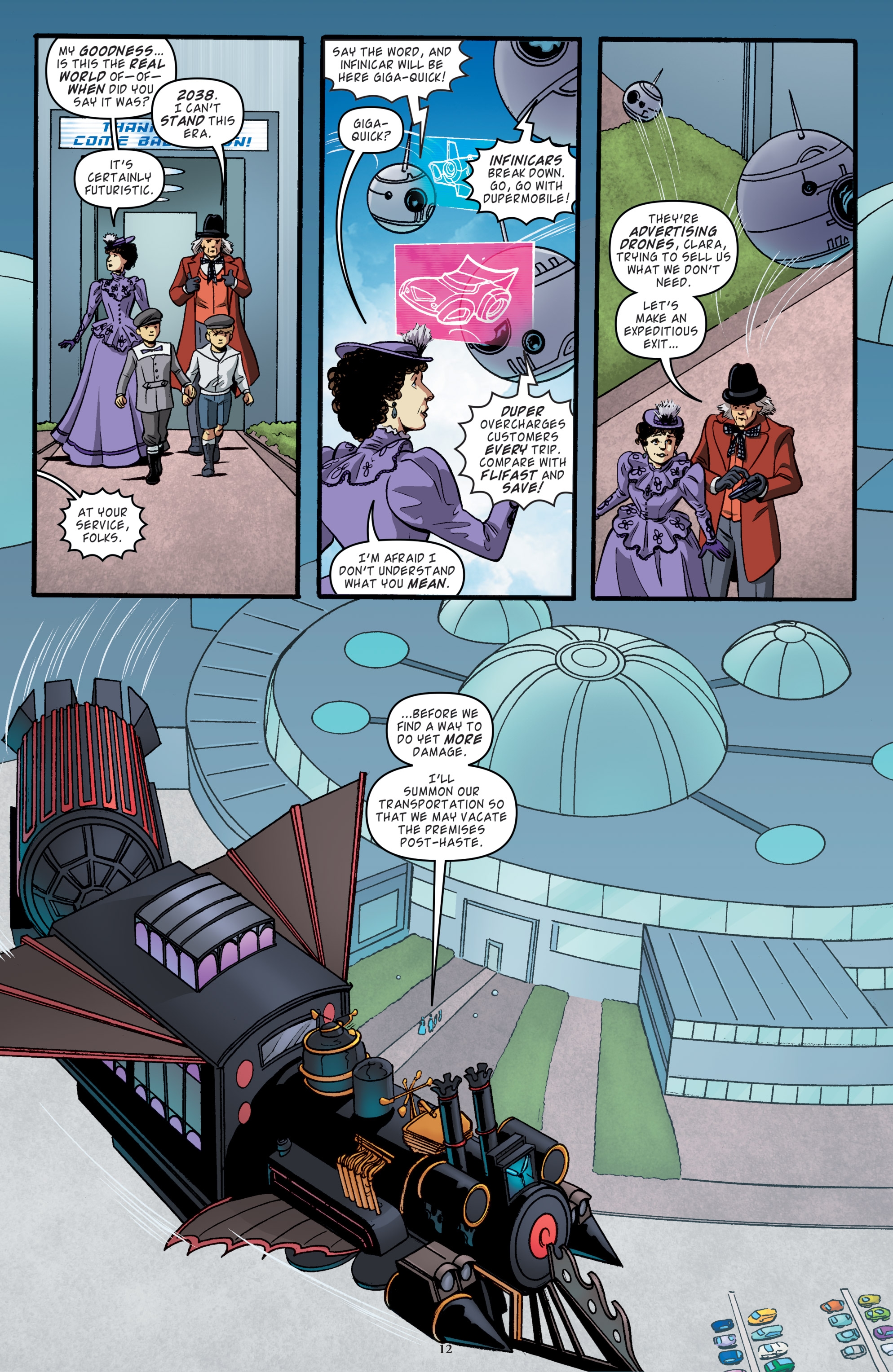 Back to the Future: Tales from the Time Train (2017) issue 1 - Page 14