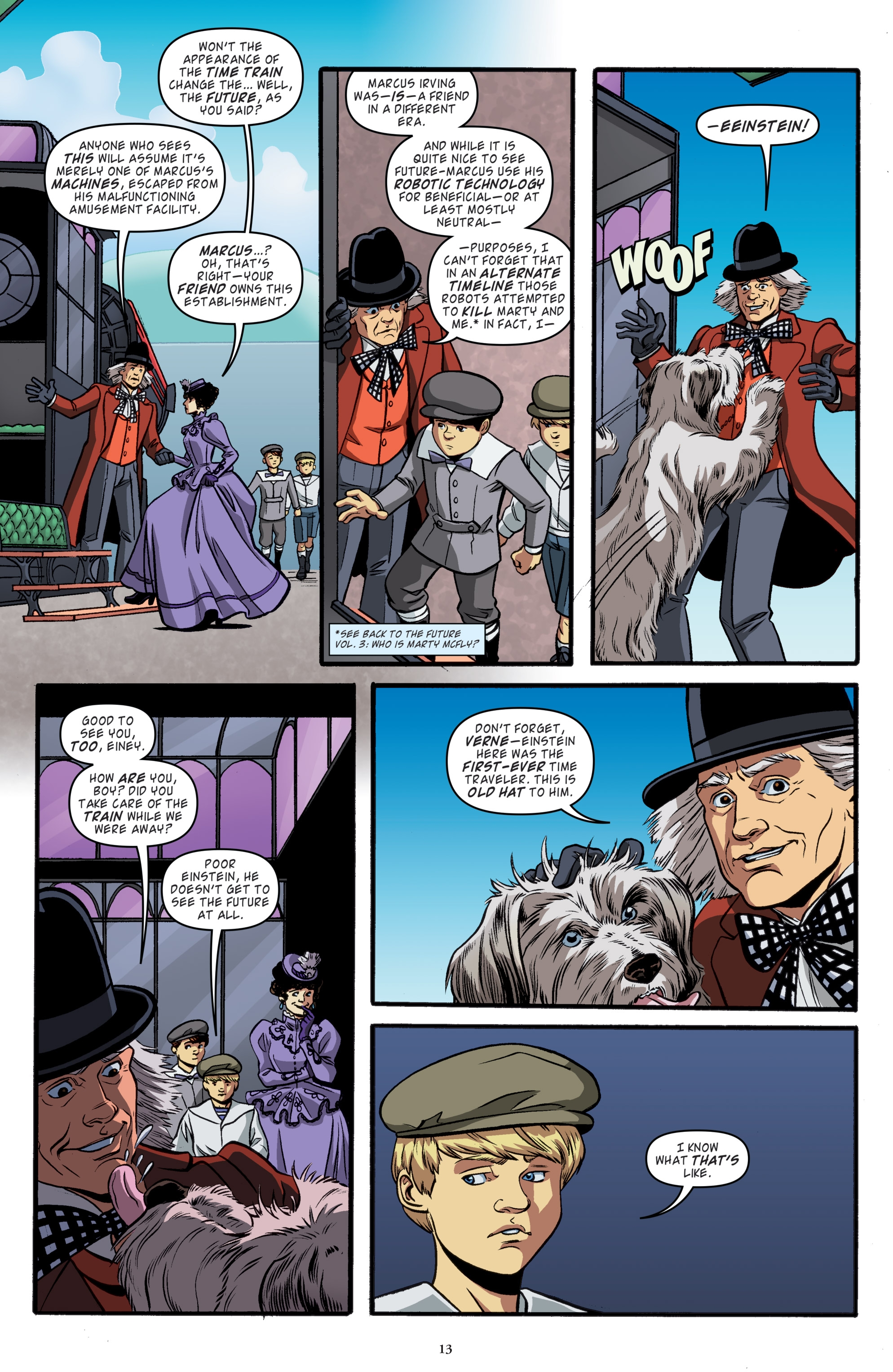 Back to the Future: Tales from the Time Train (2017) issue 1 - Page 15