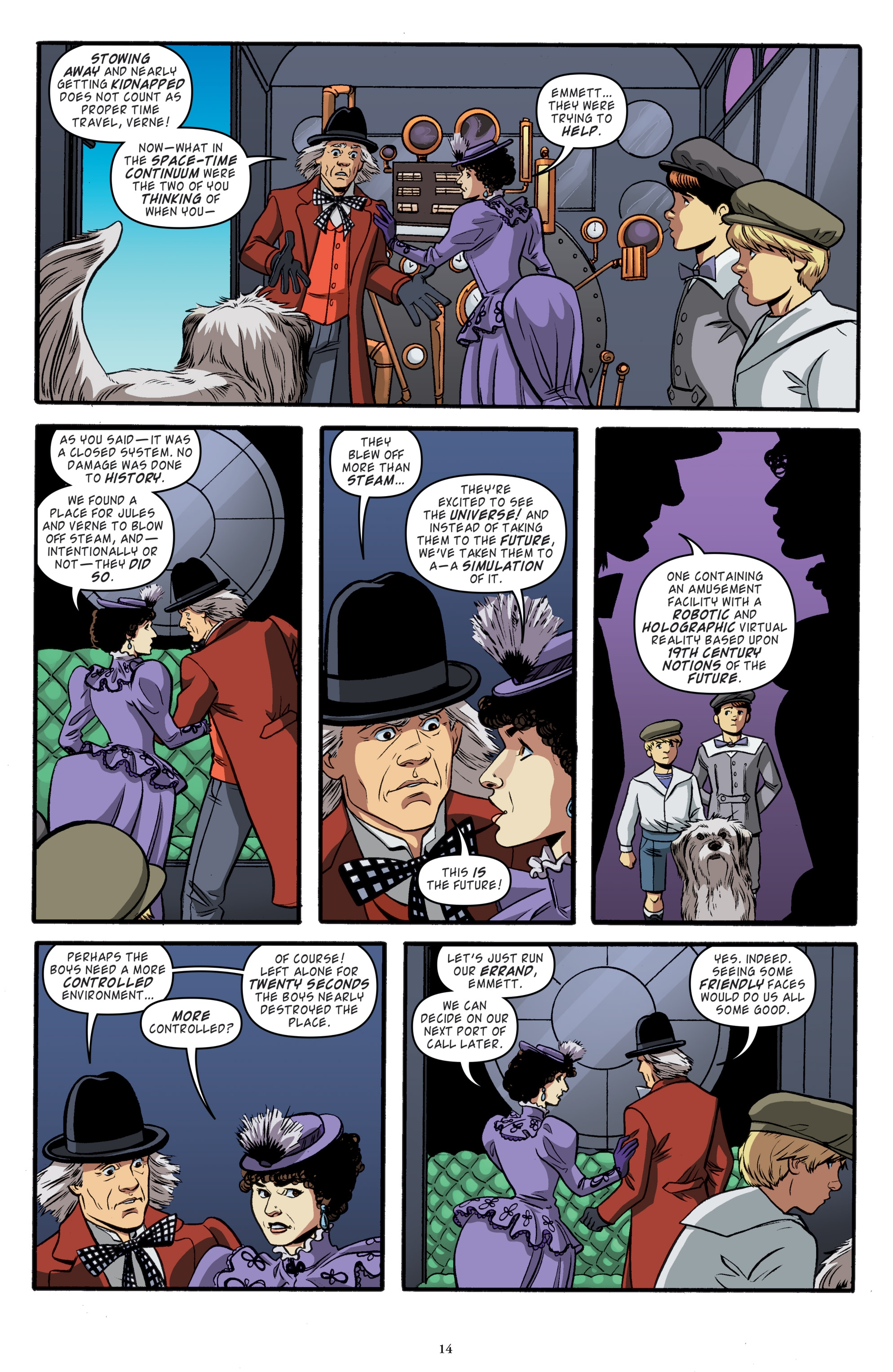 Back to the Future: Tales from the Time Train (2017) issue 1 - Page 16