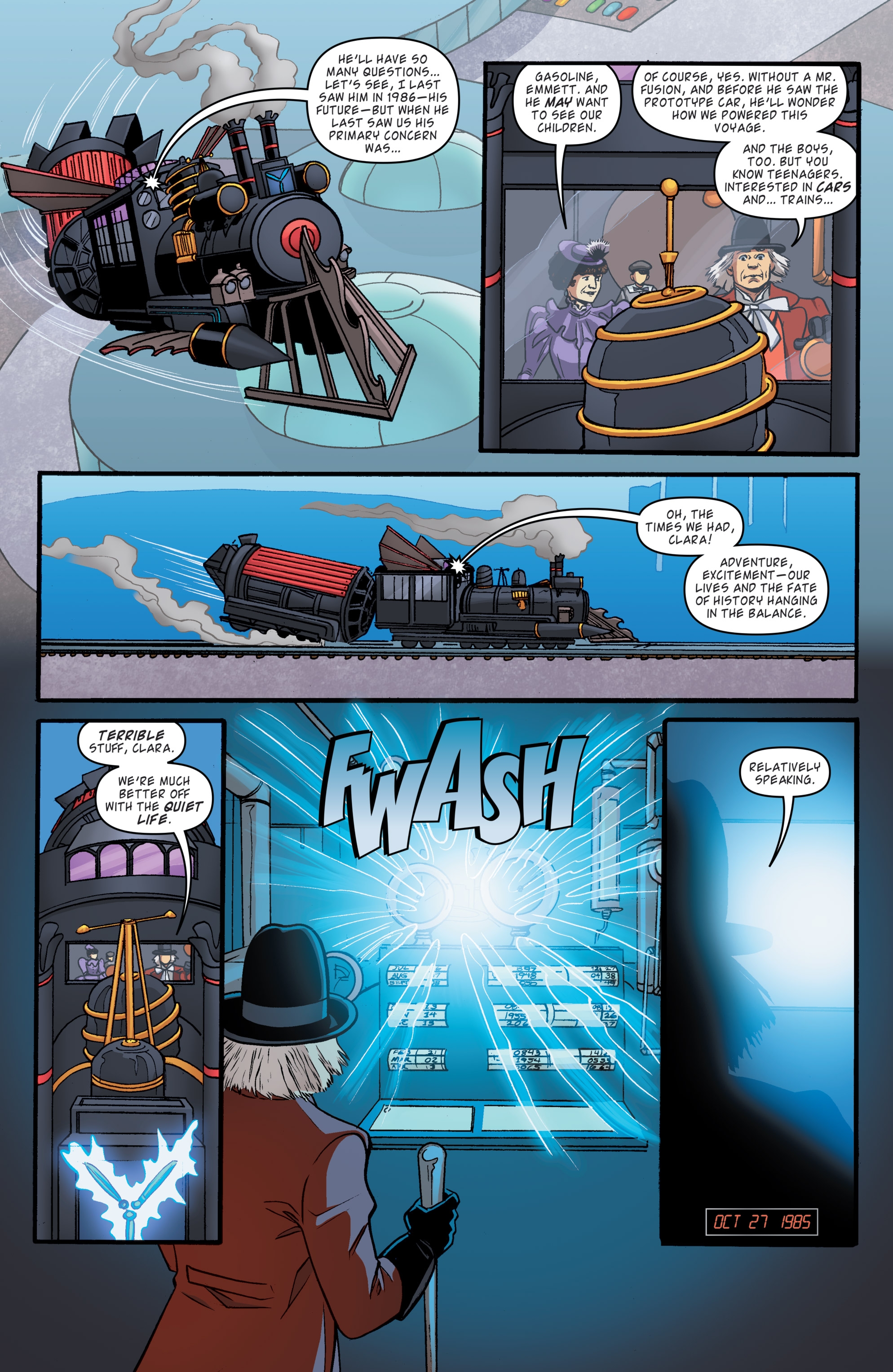 Back to the Future: Tales from the Time Train (2017) issue 1 - Page 17