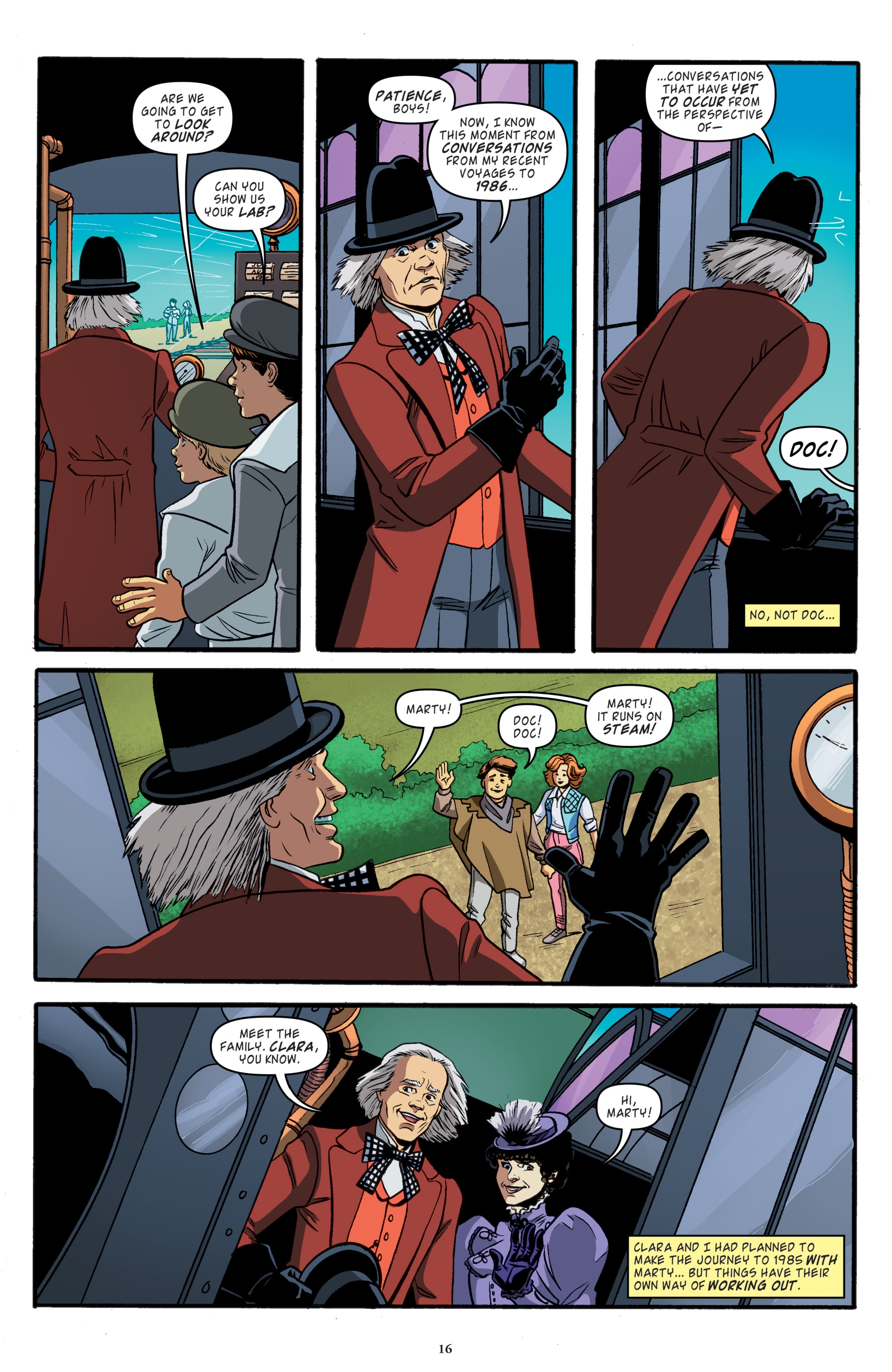 Back to the Future: Tales from the Time Train (2017) issue 1 - Page 18