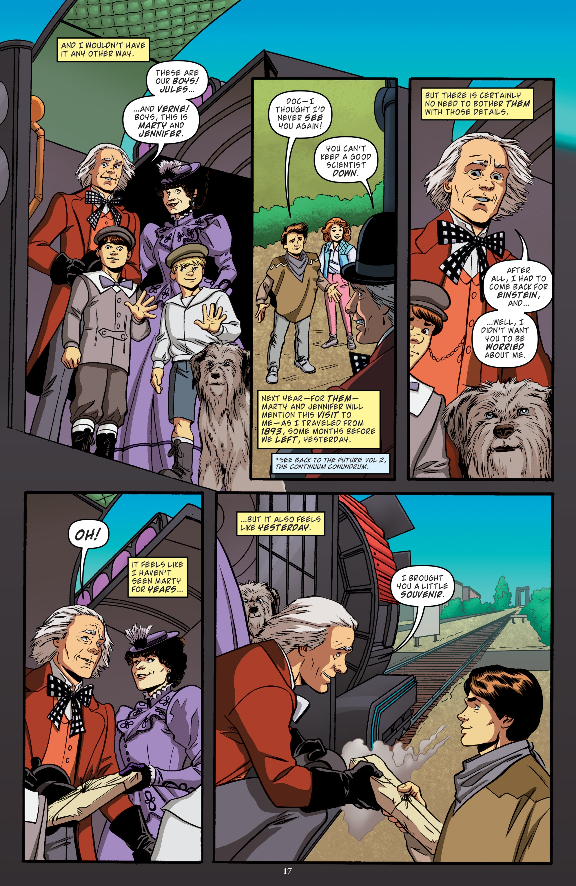 Back to the Future: Tales from the Time Train (2017) issue 1 - Page 19