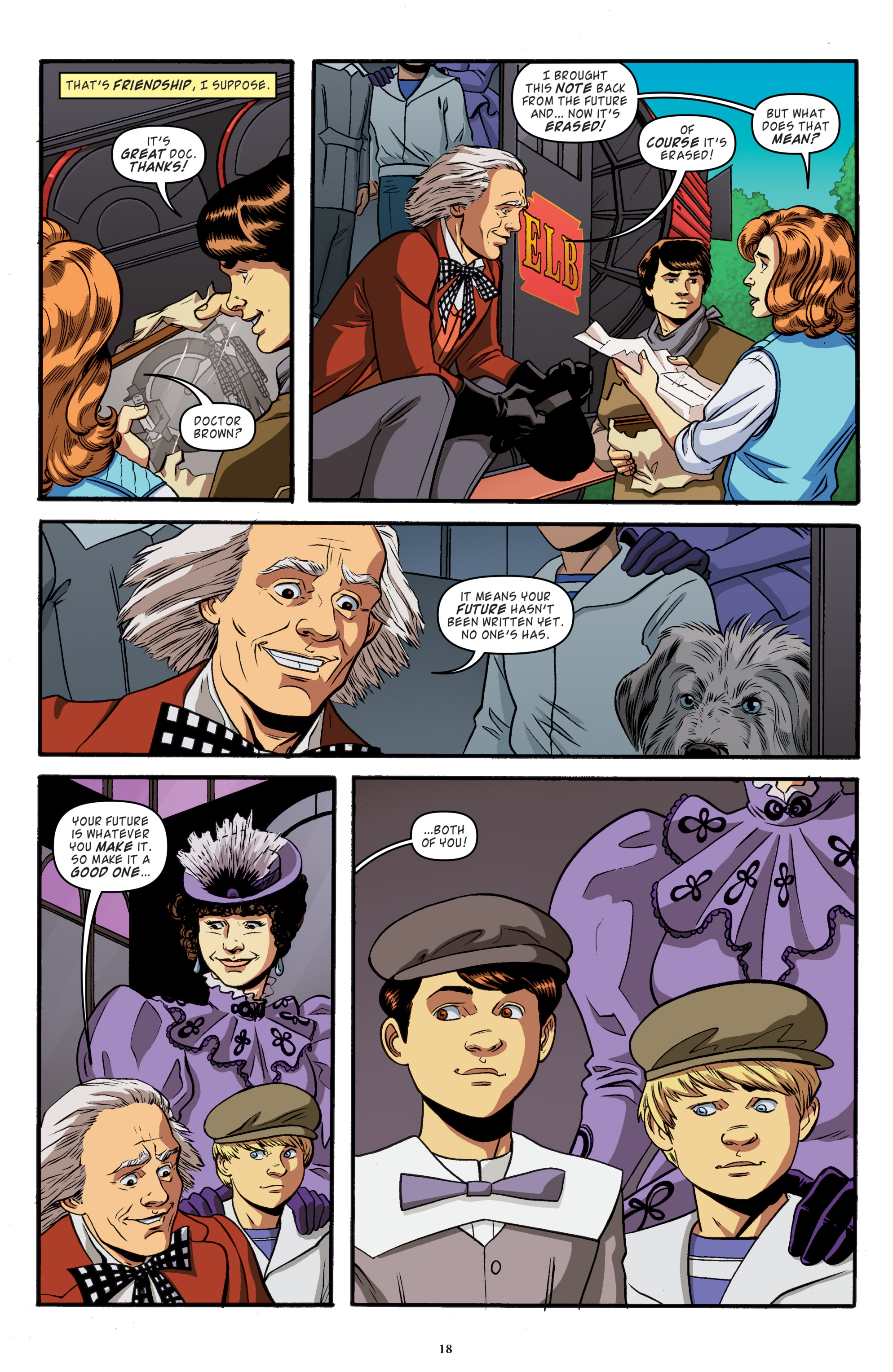 Back to the Future: Tales from the Time Train (2017) issue 1 - Page 20